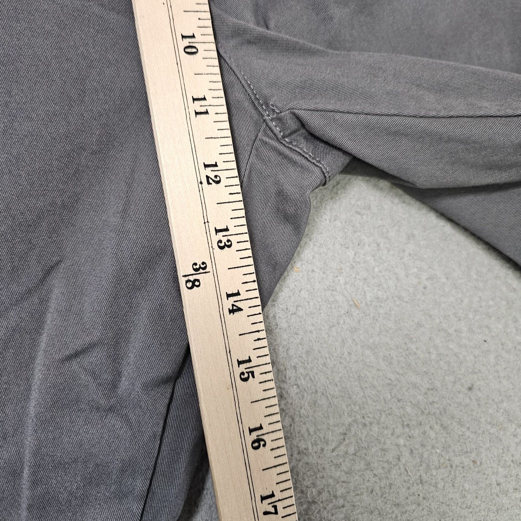 H&M H&M Chino Pants Mens 38x30 Gray Skinny Fit Stretch Cotton Casual Office Work Size US 38 / EU 54 - 4 Thumbnail