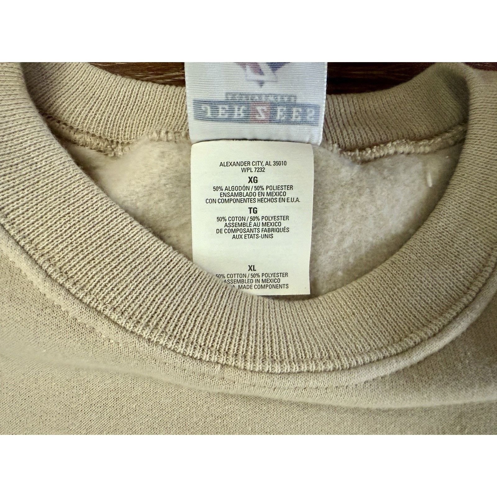 Vintage Alaska Fishing Charters Crew PulloverSweatshirt, Beige Size US XL / EU 56 / 4 - 8 Thumbnail