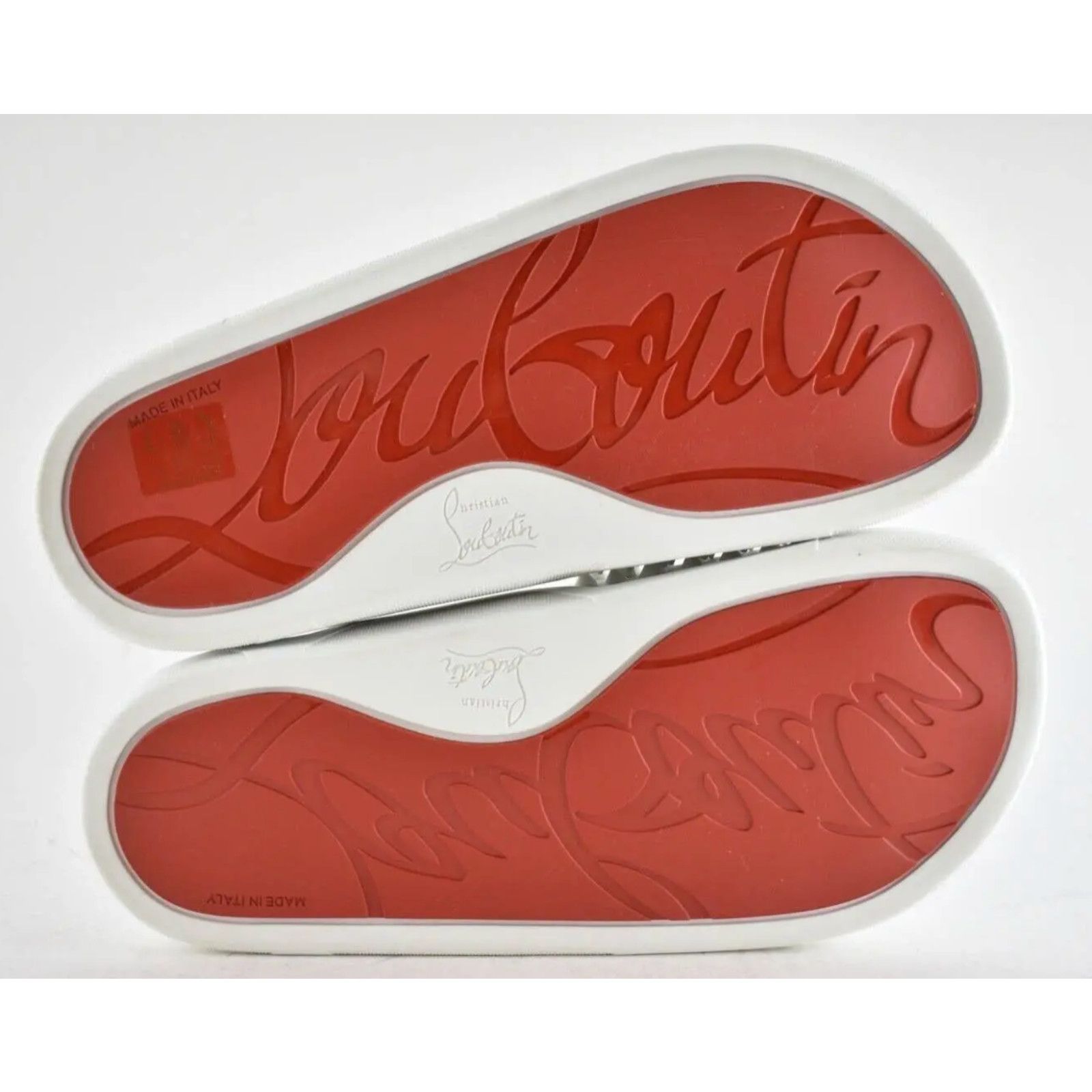 Christian Louboutin Christian Louboutin Fun Flat Bianco Platform Sandal 43 10 Size US 10 / EU 43 - 9 Thumbnail