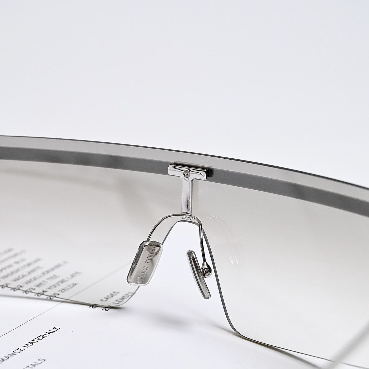 Miu Miu MIU MIU 0MU 50ZS SUNGLASSES Size ONE SIZE - 4 Thumbnail