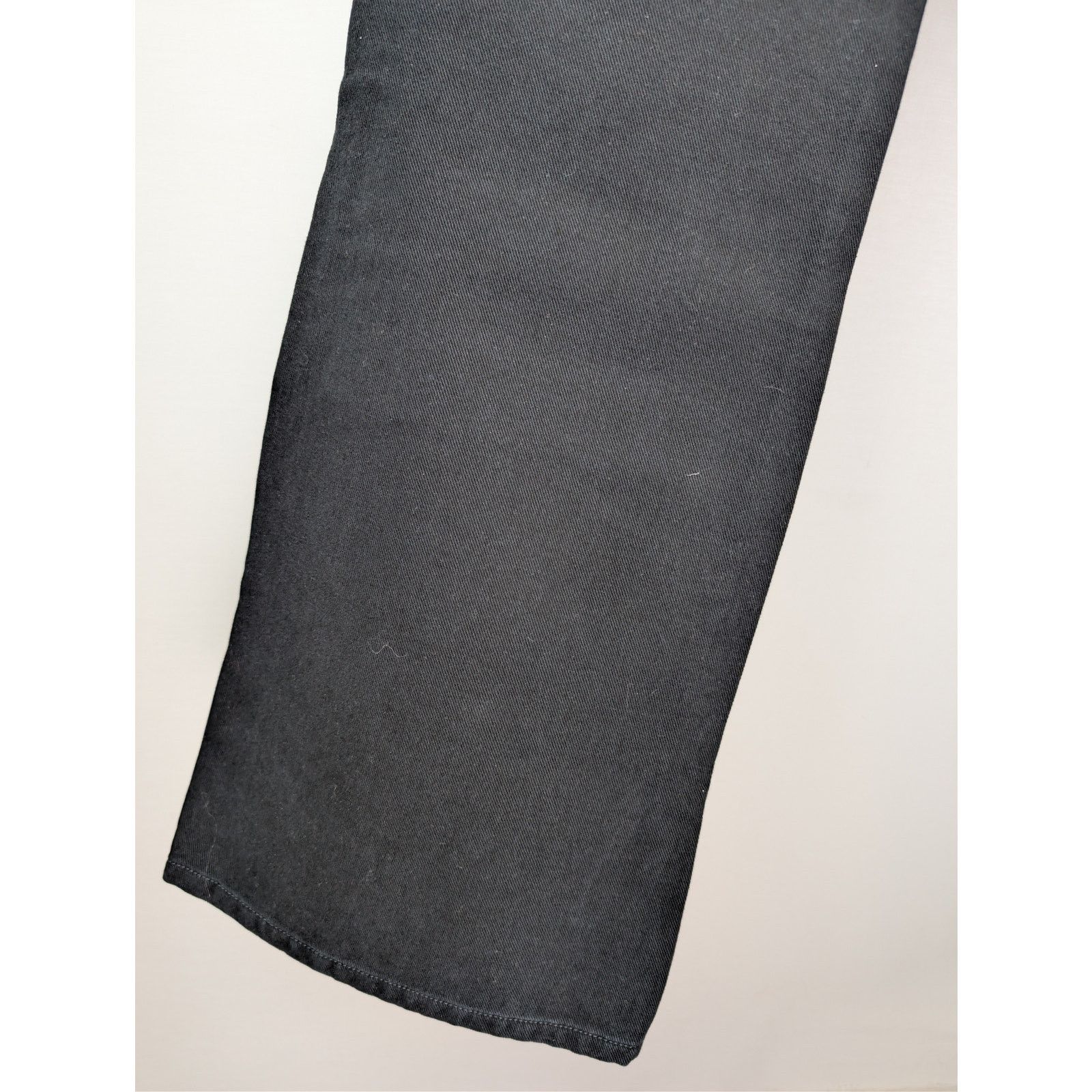 Balenciaga o1rshd1 Straight-Leg Flared Denim Jeans in Peach Pitch Black Size US 33 - 16 Thumbnail
