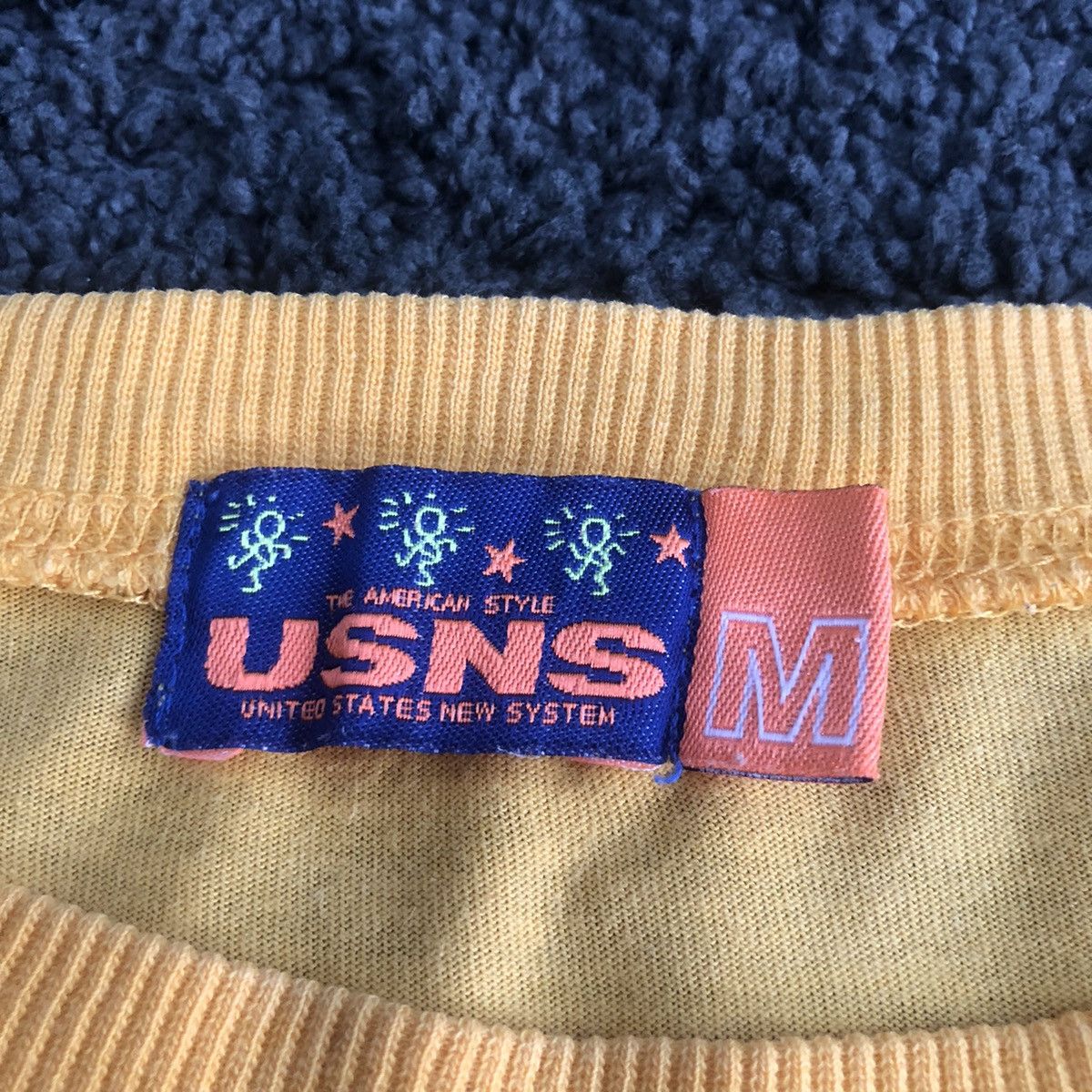 Vintage Vintage usns united state new system t shirt Size US M / EU 48-50 / 2 - 8 Thumbnail