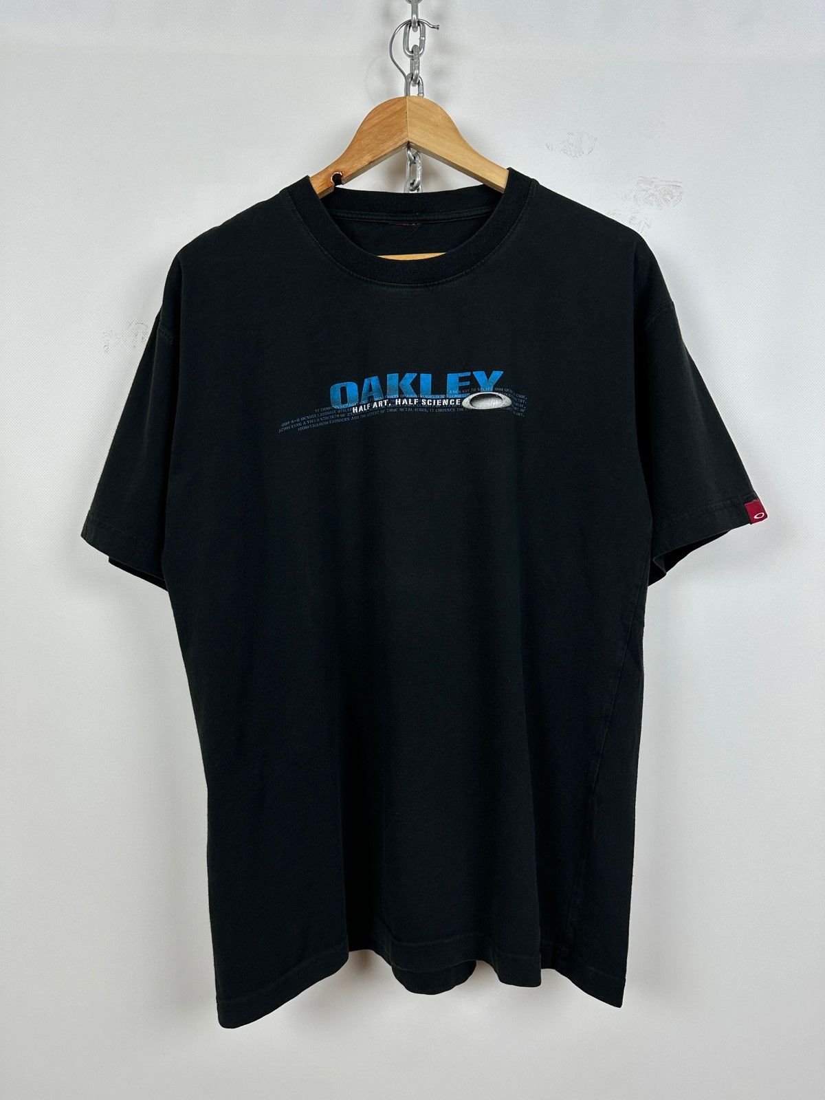 Oakley Vintage Oakley Big Logo Black T-Shirt Size US L / EU 52-54 / 3 - 1 Thumbnail