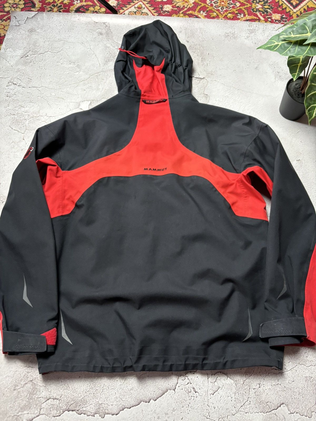 MAMMUT Drytech Jacket Hooded Ski Shell Waterproof Mens L