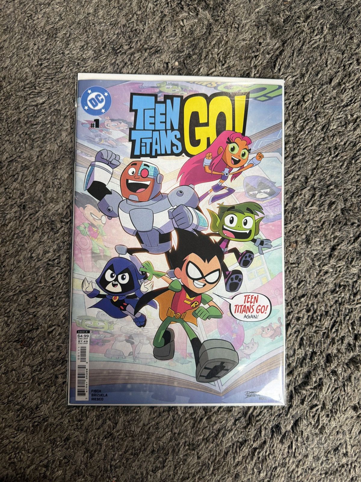 DC Comics 2025 DC Comics Teen Titans Go! #1 Comic Book Size ONE SIZE - 1 Thumbnail
