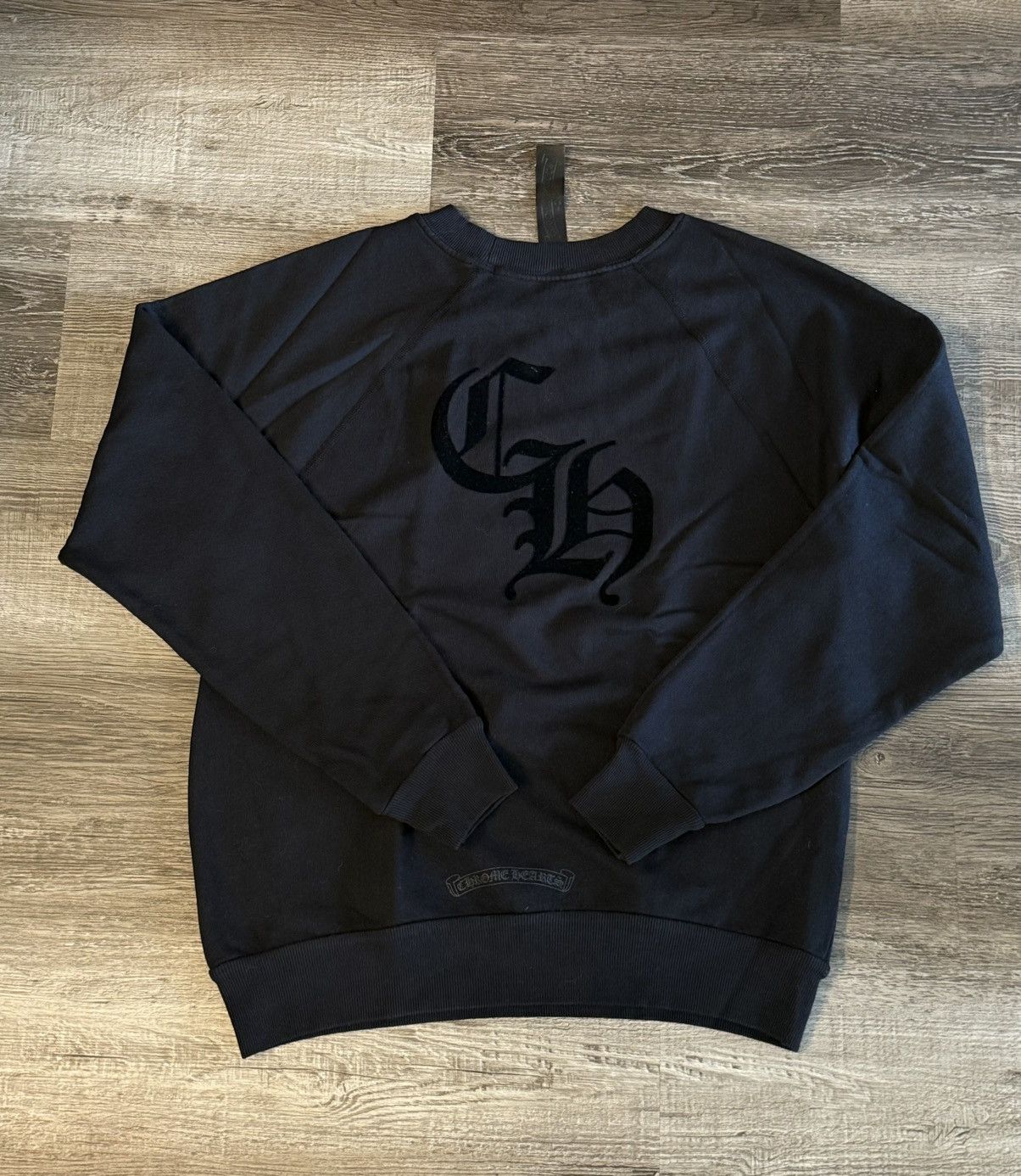 Chrome Hearts 🔥Chrome Hearts Blinds Spot Black Crewneck🔥 Size M / US 6-8 / IT 42-44 - 2 Thumbnail
