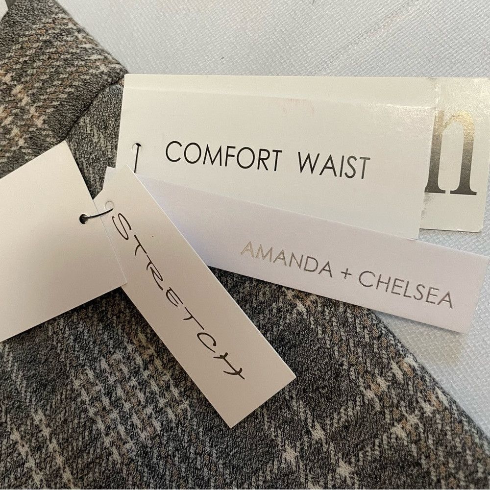 Other NWT New Amanda & Chelsea Amanda Plaid Pants Size 22W Size 42" / US 20 - 7 Thumbnail
