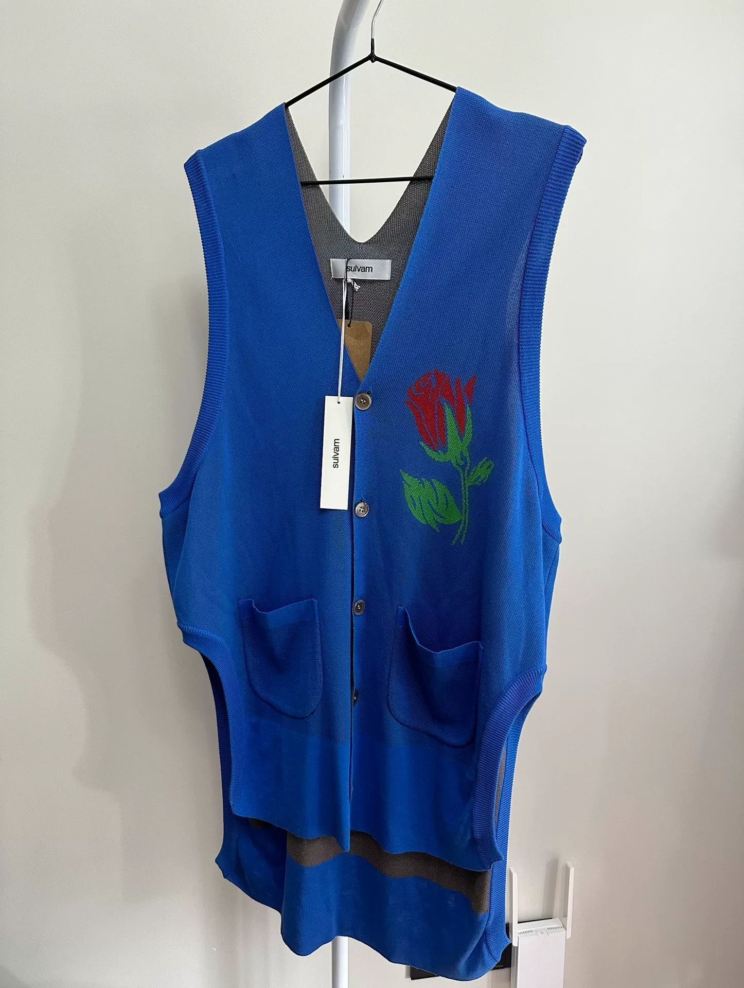 Sulvam Sulvam 19SS Archive Knit Vest Size US M / EU 48-50 / 2 - 1 Thumbnail