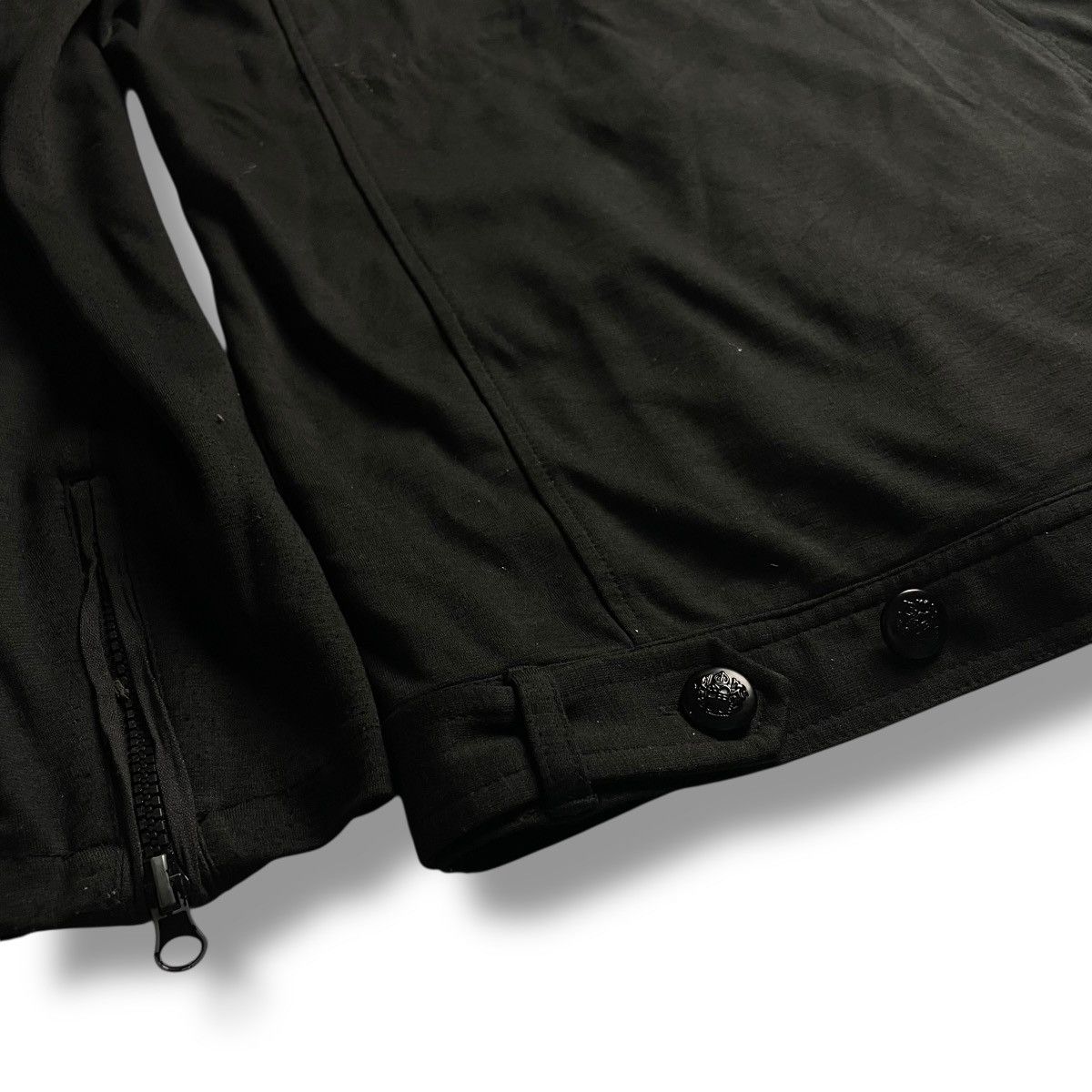 14th Addiction 🇯🇵 HALHAM FULL ZIP BUTTON UP PUNK GOTHIC JACKET Size US L / EU 52-54 / 3 - 8 Thumbnail