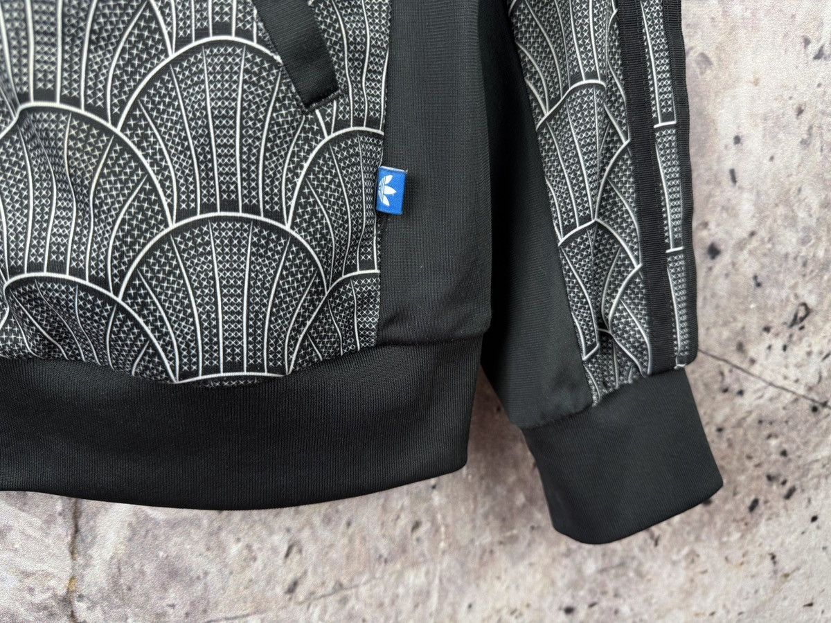 Adidas Adidas Originals Track Jacket Geometric Trefoil Logo Size M / US 6-8 / IT 42-44 - 6 Thumbnail