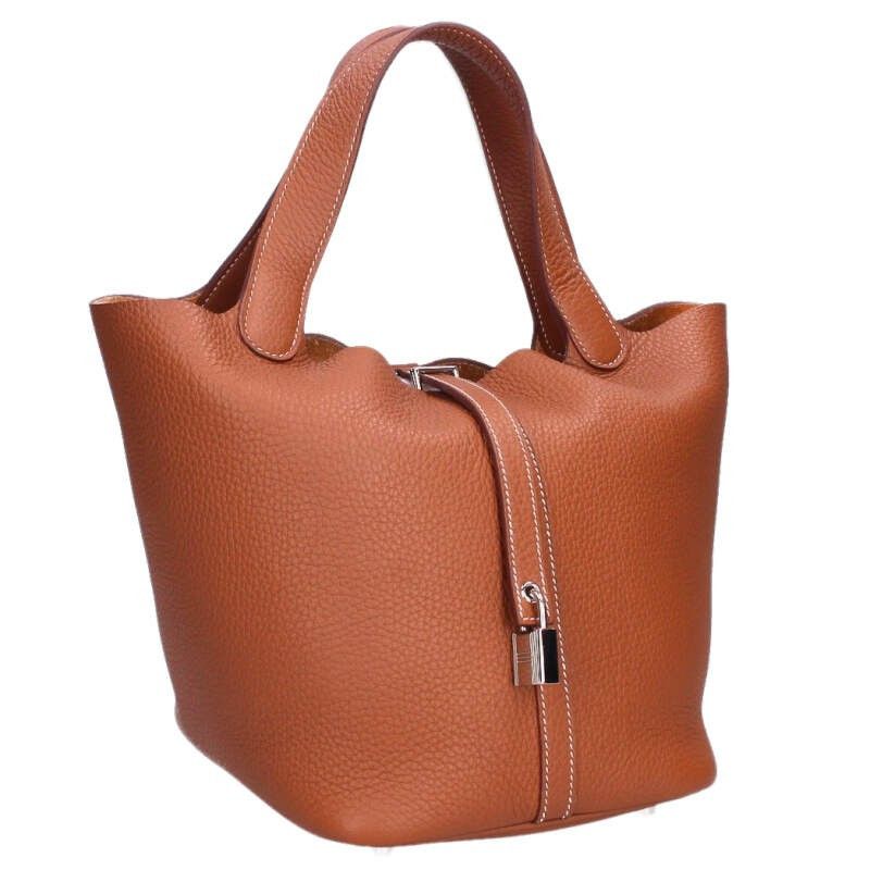 Hermes HERMES Picotin MM Taurillon Clemence Handbag Size ONE SIZE - 1 Thumbnail