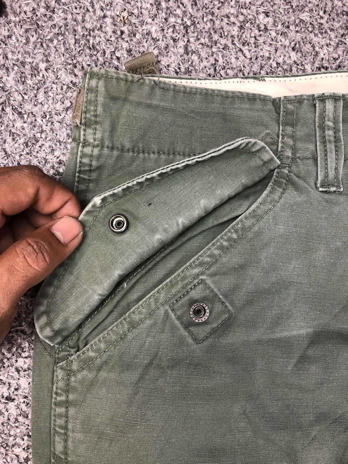 Japanese Brand × Vintage Japanese Brand GAP khakis Army Cargopants Size US 35 - 10 Thumbnail