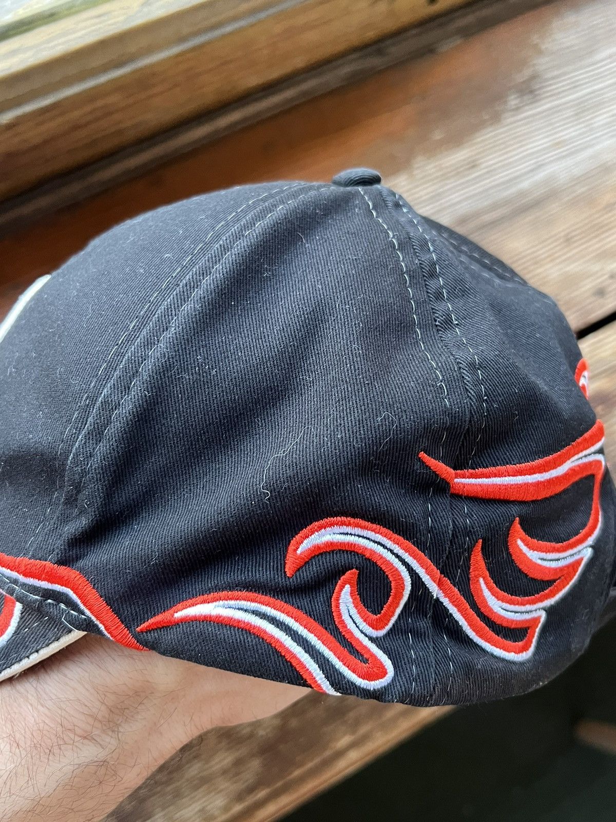 Mercedes-Benz Vintage Hat Mercedes Benz Flames Archival Cap Y2K Size ONE SIZE - 7 Thumbnail