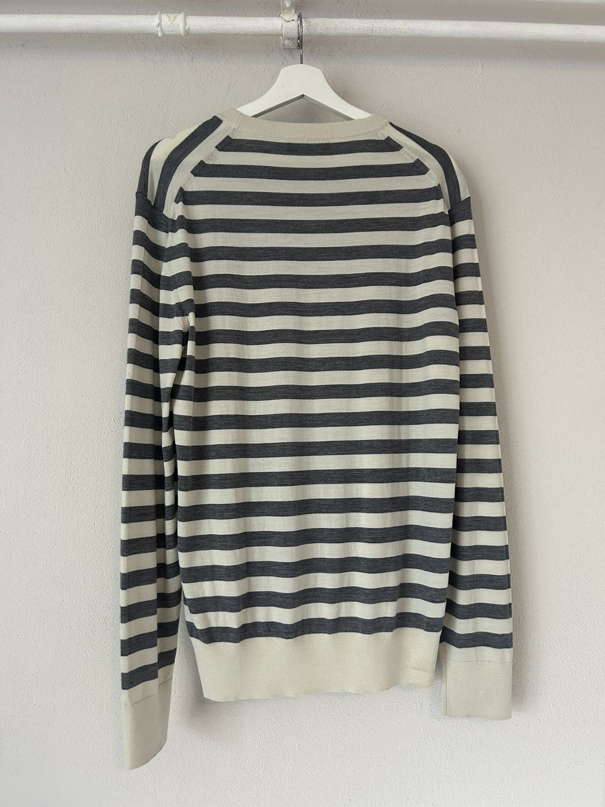 Dolce & Gabbana Marine Striped Virgin Wool Sweater Size US M / EU 48-50 / 2 - 3 Thumbnail