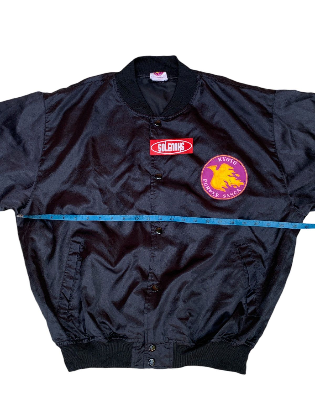 Japanese Brand × Vintage Vintage kyoto purple sanga J-League 90s jacket Size US M / EU 48-50 / 2 - 5 Thumbnail