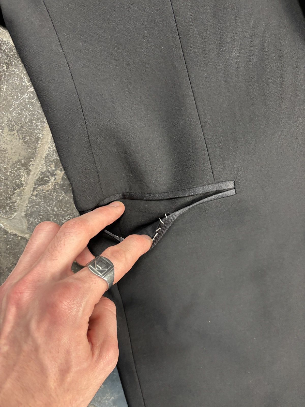 Z Zegna Z Zegna Suit Ermenegildo Zegna Two Piece Tuxedo Formal 48R Size 48R - 18 Thumbnail