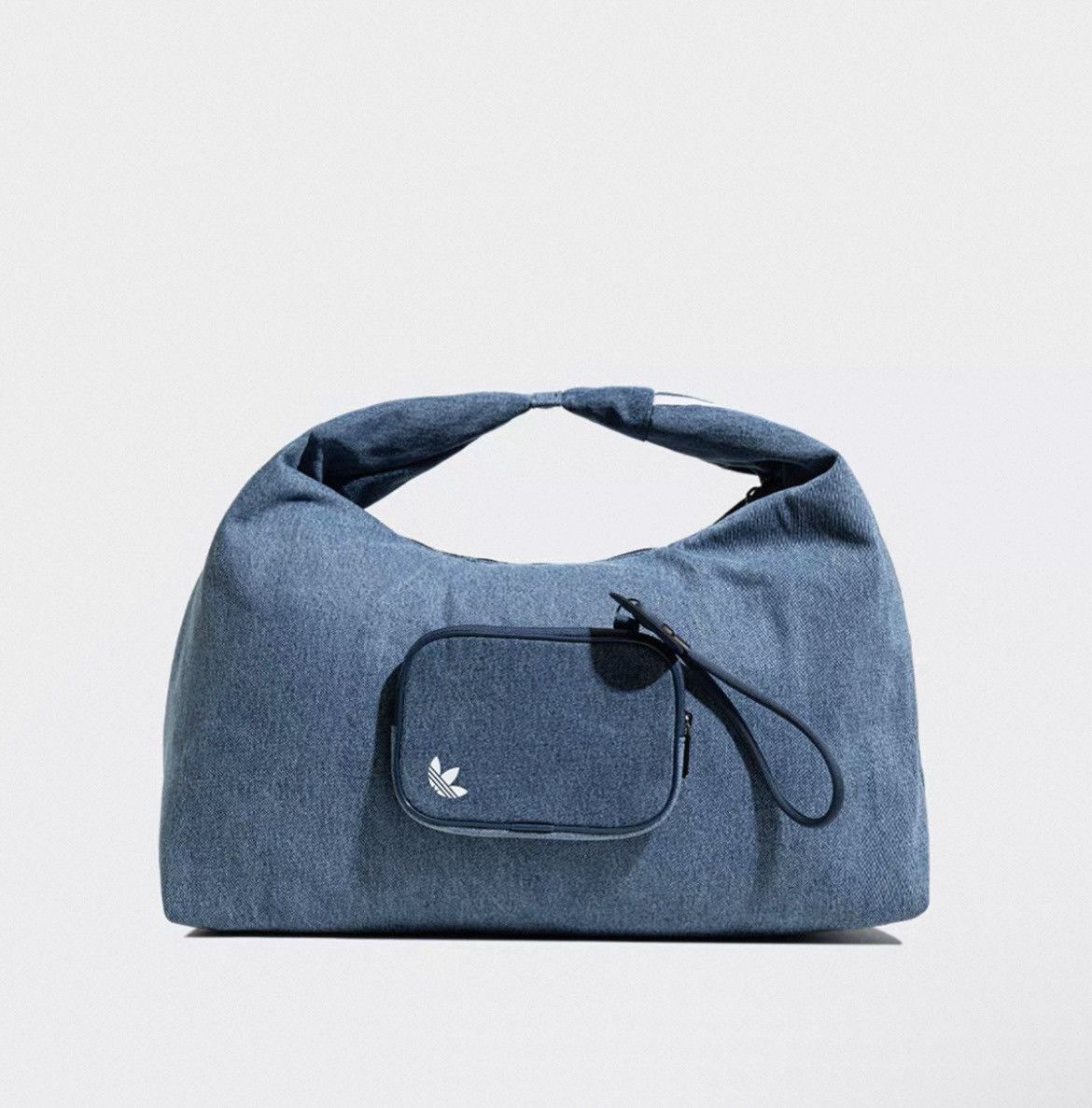 Adidas Adidas Originals Cloud Denim-Style Large Capacity Sports Bag Size ONE SIZE - 3 Thumbnail