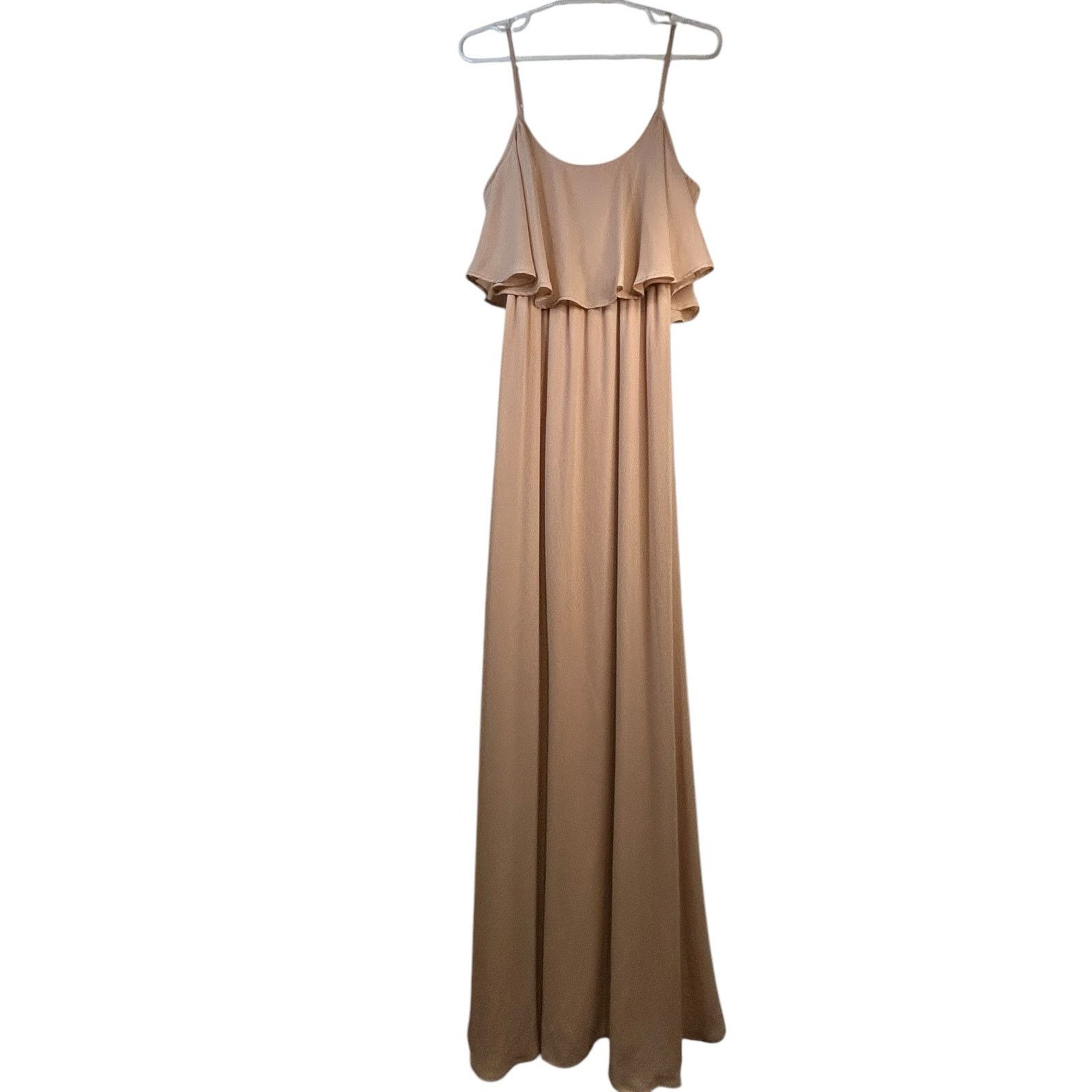 Show Me Your MuMu Show Me Your Mumu Blush Caitlyn Ruffle Dress - Size Small Size S / US 4 / IT 40 - 1 Thumbnail