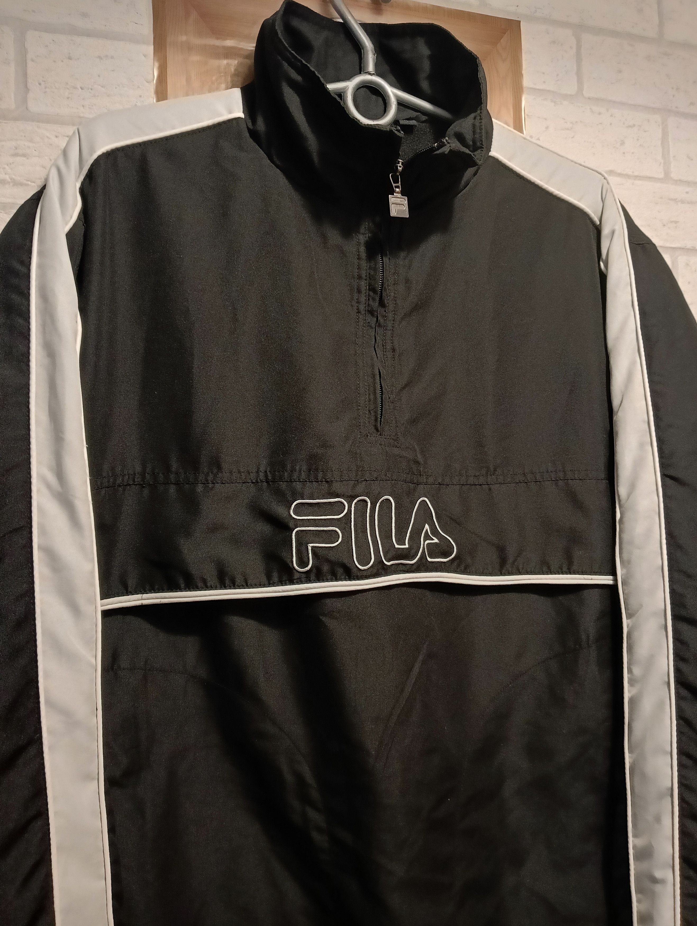 Fila Black vintage jacket Fila Size US M / EU 48-50 / 2 - 5 Thumbnail