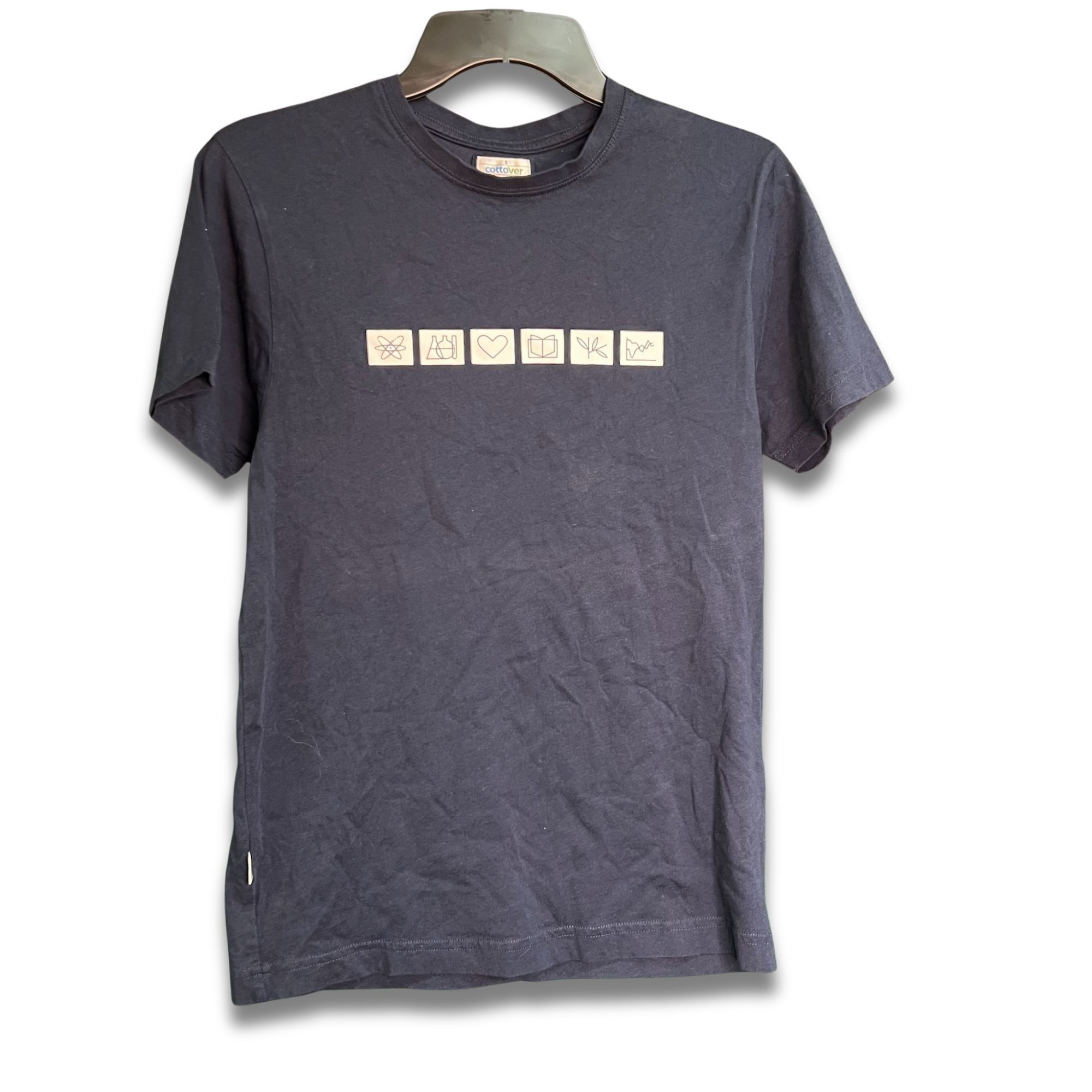 Other COTTOVER Nobel Museum Fairtrade Cotton Navy T-Shirt With Sci Size US S / EU 44-46 / 1 - 2 Thumbnail