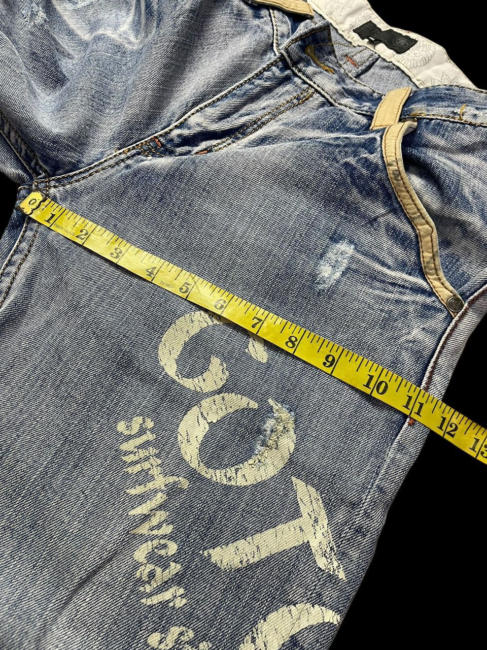 Gotcha Vintage Gotcha Distressed Denim Size 34" / US 12 / IT 48 - 12 Thumbnail
