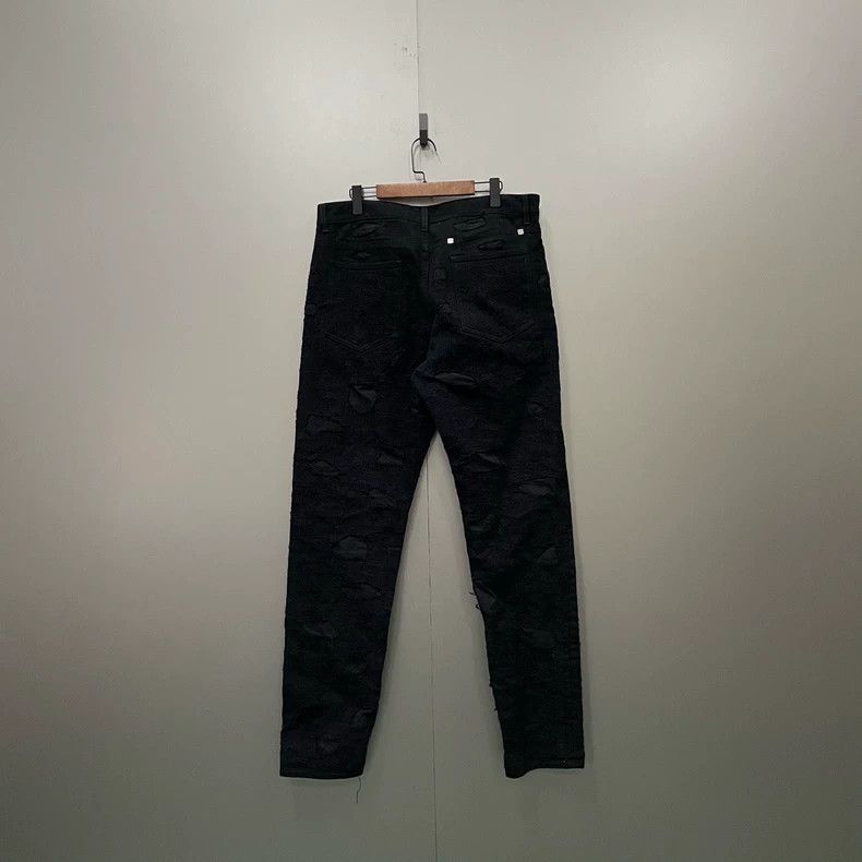Givenchy Givenchy Black Ripped Denim Pants, official price 13500 Size US 36 / EU 52 - 2 Thumbnail