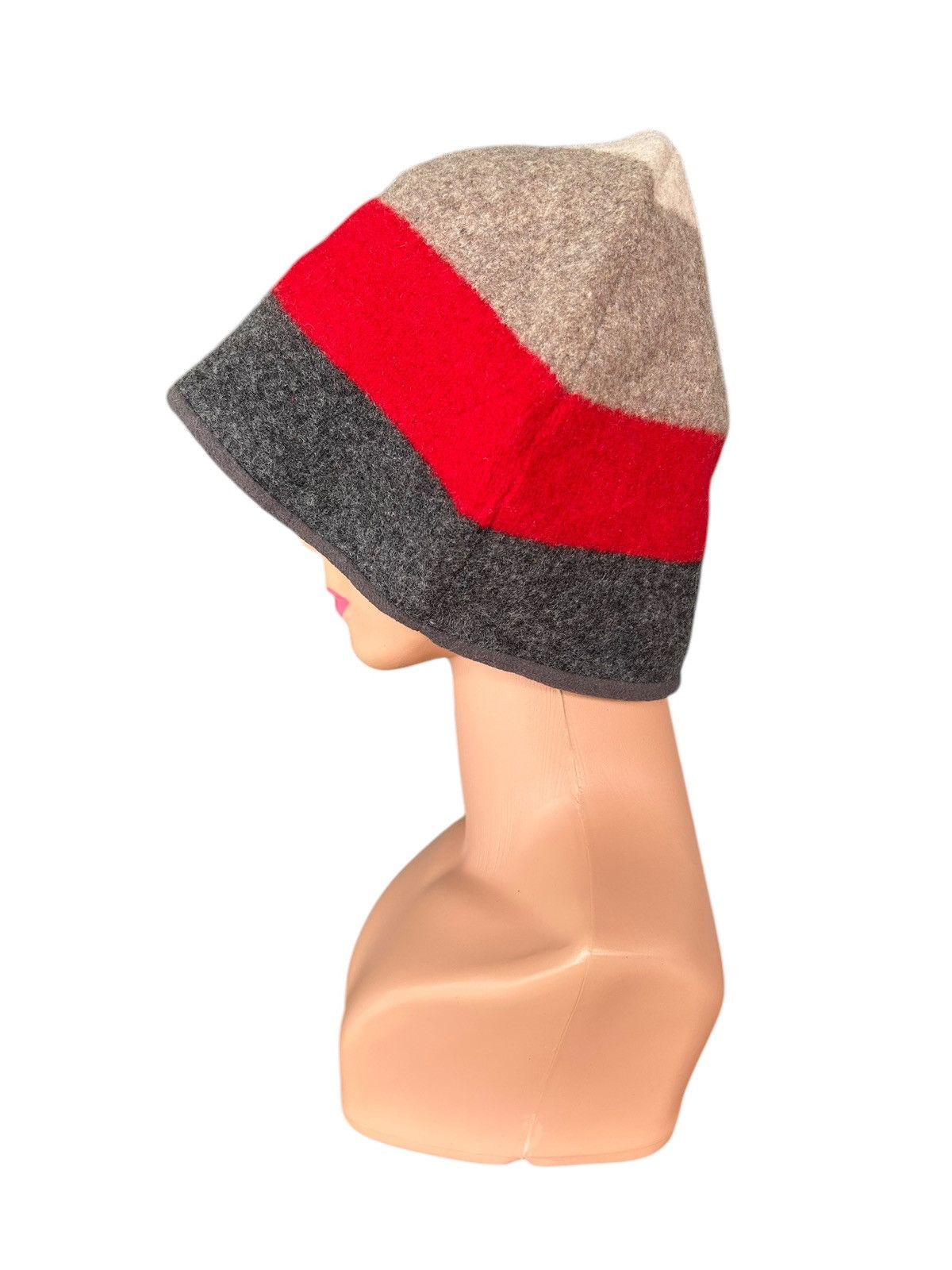 Japanese Brand × Kapital × Vintage Stripe Mont. bell Beanie Hats Size ONE SIZE - 4 Thumbnail