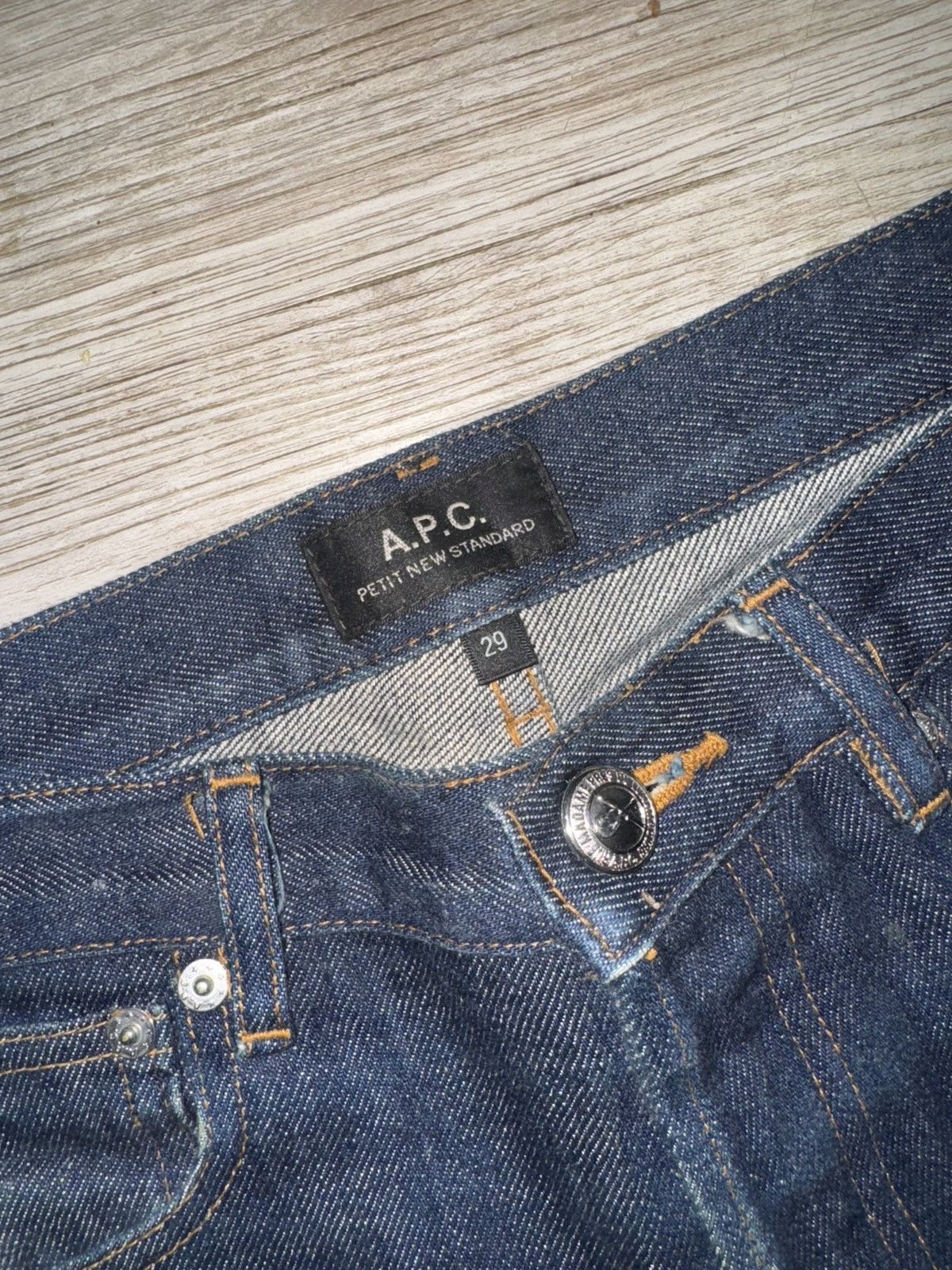 A.P.C. APC Petit New Standard - Indigo - Size 29 Size US 30 / EU 46 - 3 Thumbnail