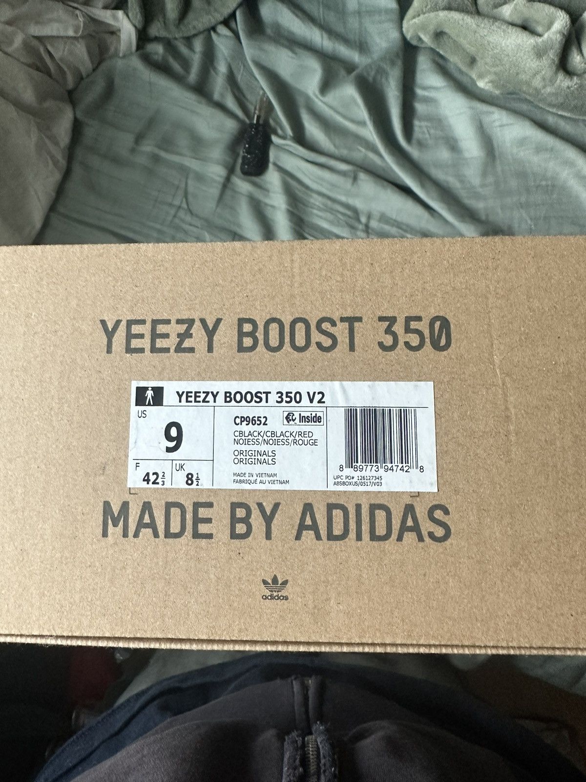 Adidas × Kanye West × Yeezy 2022 Adidas Yeezy 350 V2 B/RED Size US 9 / EU 42 - 7 Thumbnail