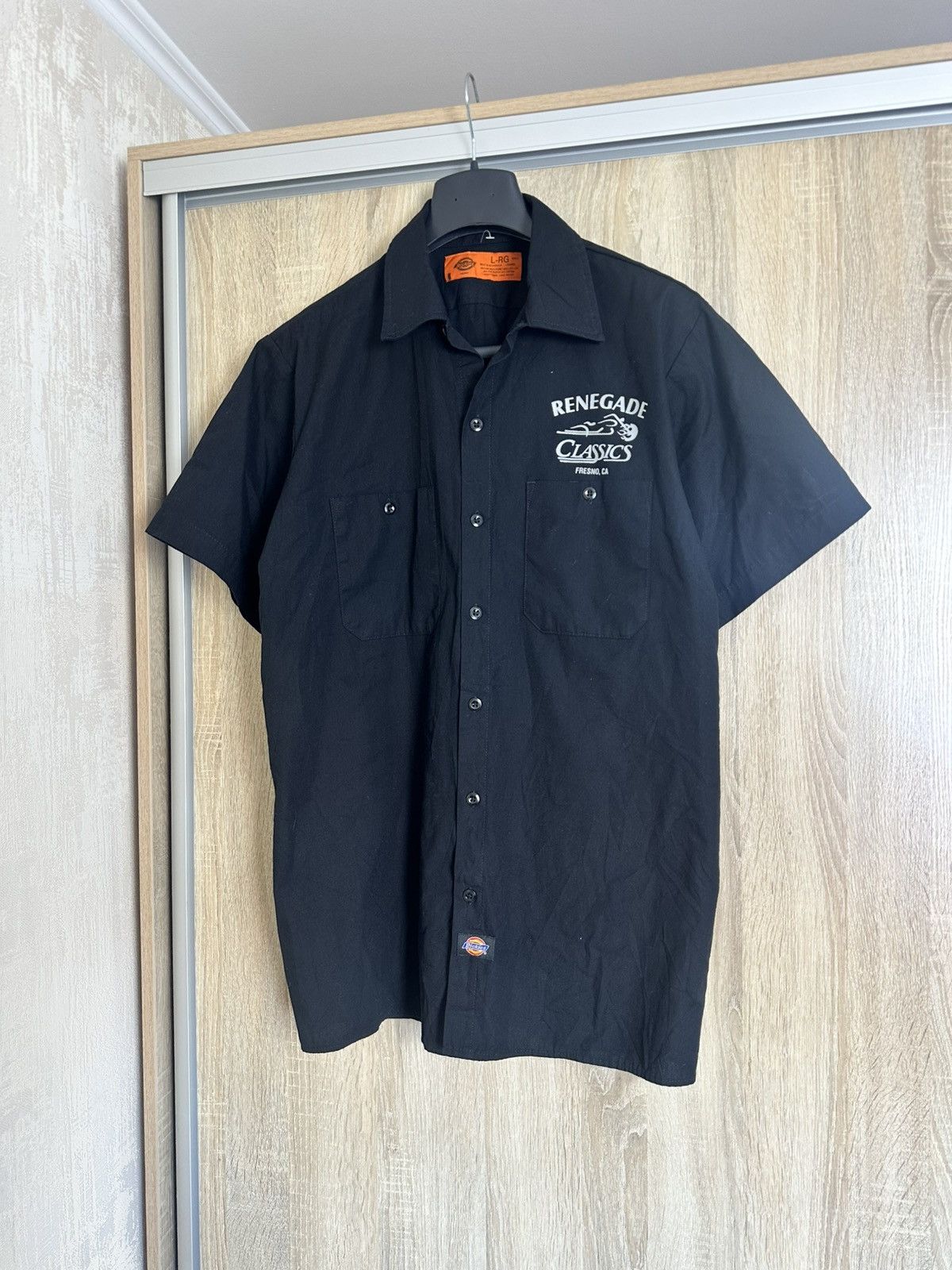 Dickies 🔥 Dickies Renegade Classics Motorcycle Button Up Shirt USA Size US L / EU 52-54 / 3 - 3 Thumbnail