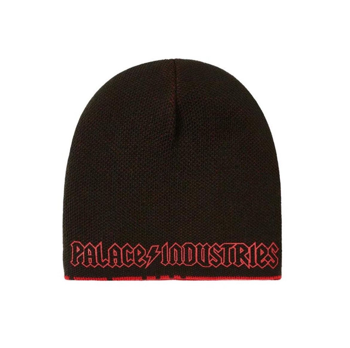 Palace Palace x World Industries Reverso Nein Cuff Beanie Red/Black Size ONE SIZE - 4 Thumbnail