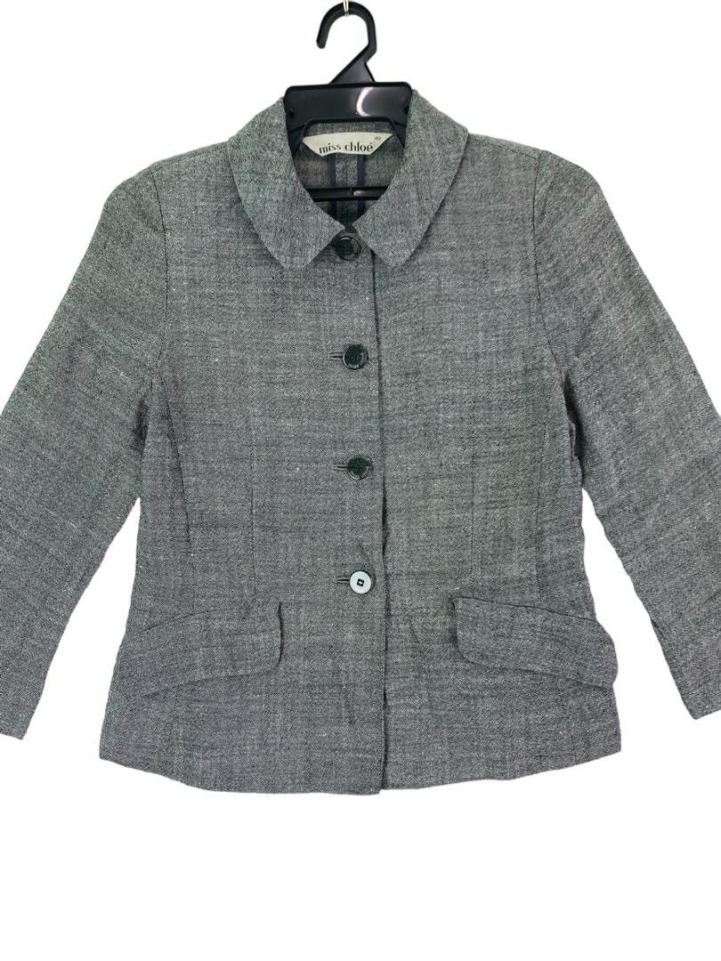 Chloe × Vintage Vtg 90s Miss Chloe 3 button jacket Size S / US 4 / IT 40 - 3 Thumbnail