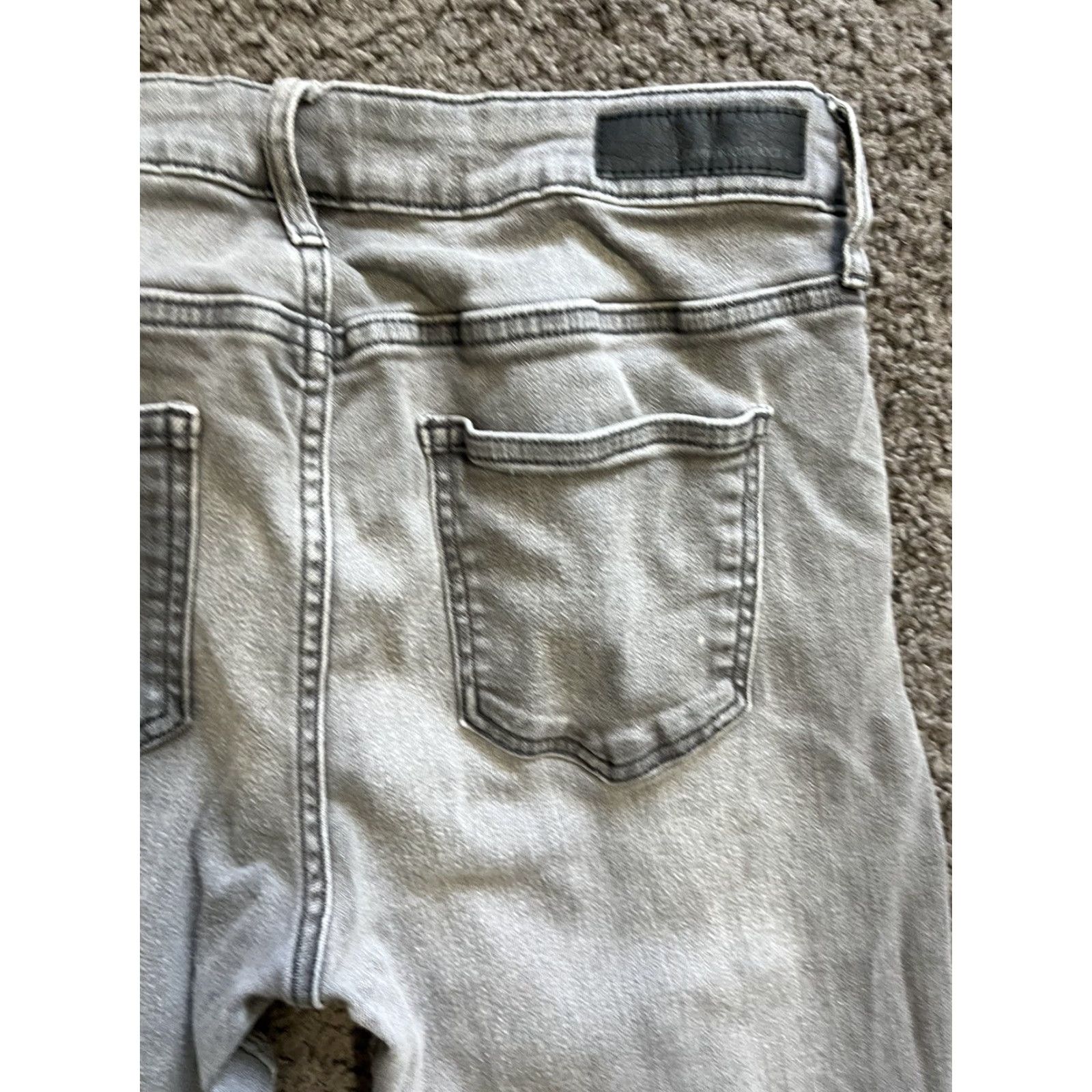 Calvin Klein Calvin Klein Jeans Womens Jeans Slim Boyfriend 10 Regular Charcoal Gray Denim Size 32" / US 10 / IT 46 - 3 Thumbnail