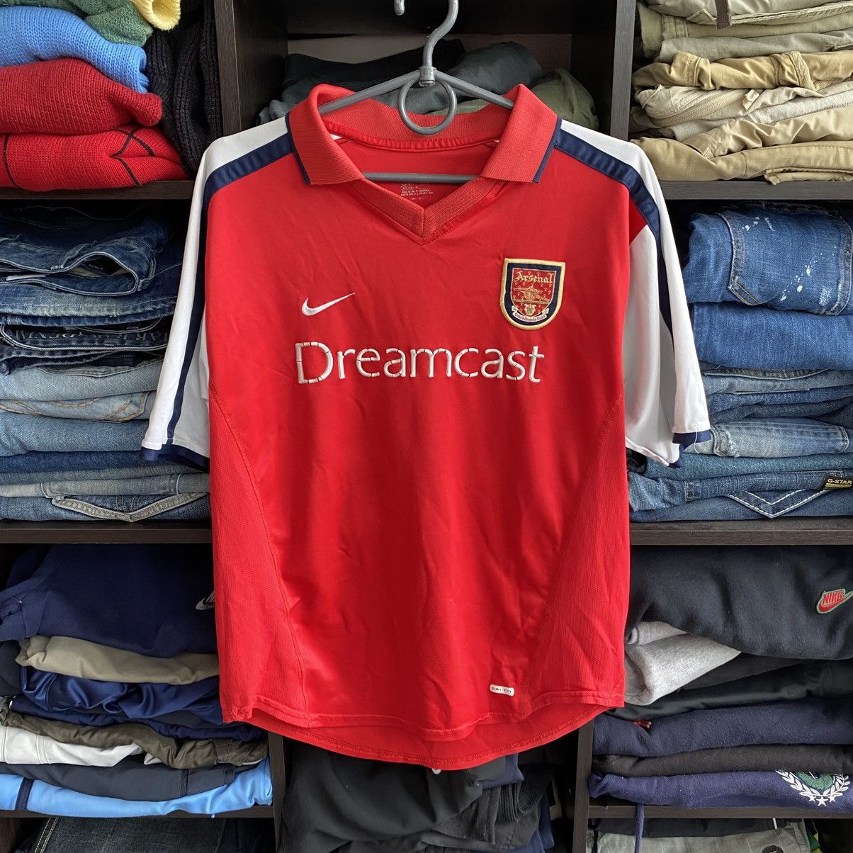 Nike Vintage Nike Arcenal 1990’s Dreamcast Rare soccer jersey Size US XS / EU 42 / 0 - 1 Thumbnail