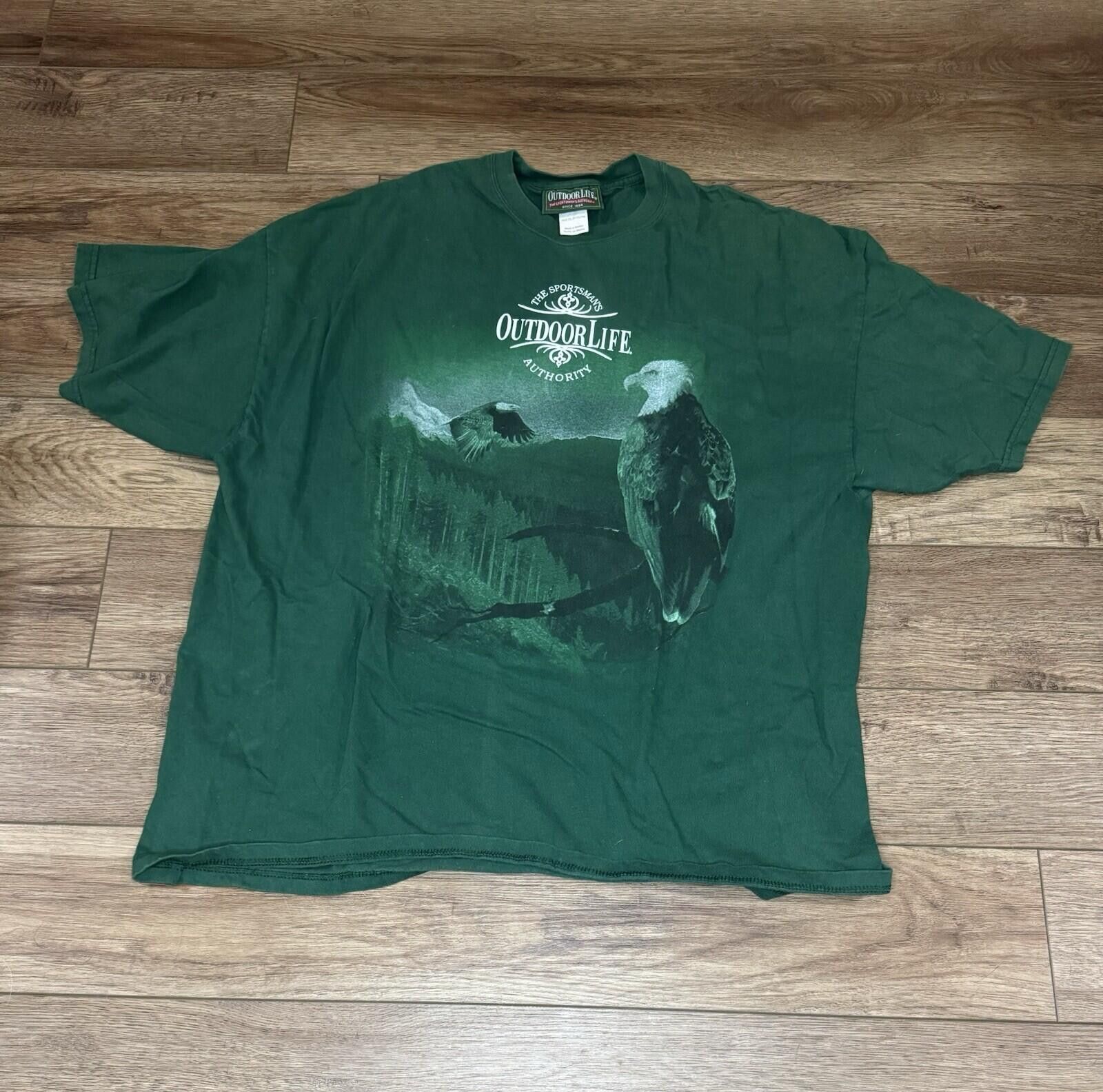 Other Vintage Y2k 90s Eagle Nature Shirt Outdoor Life 2XL Size US XXL / EU 58 / 5 - 1 Thumbnail