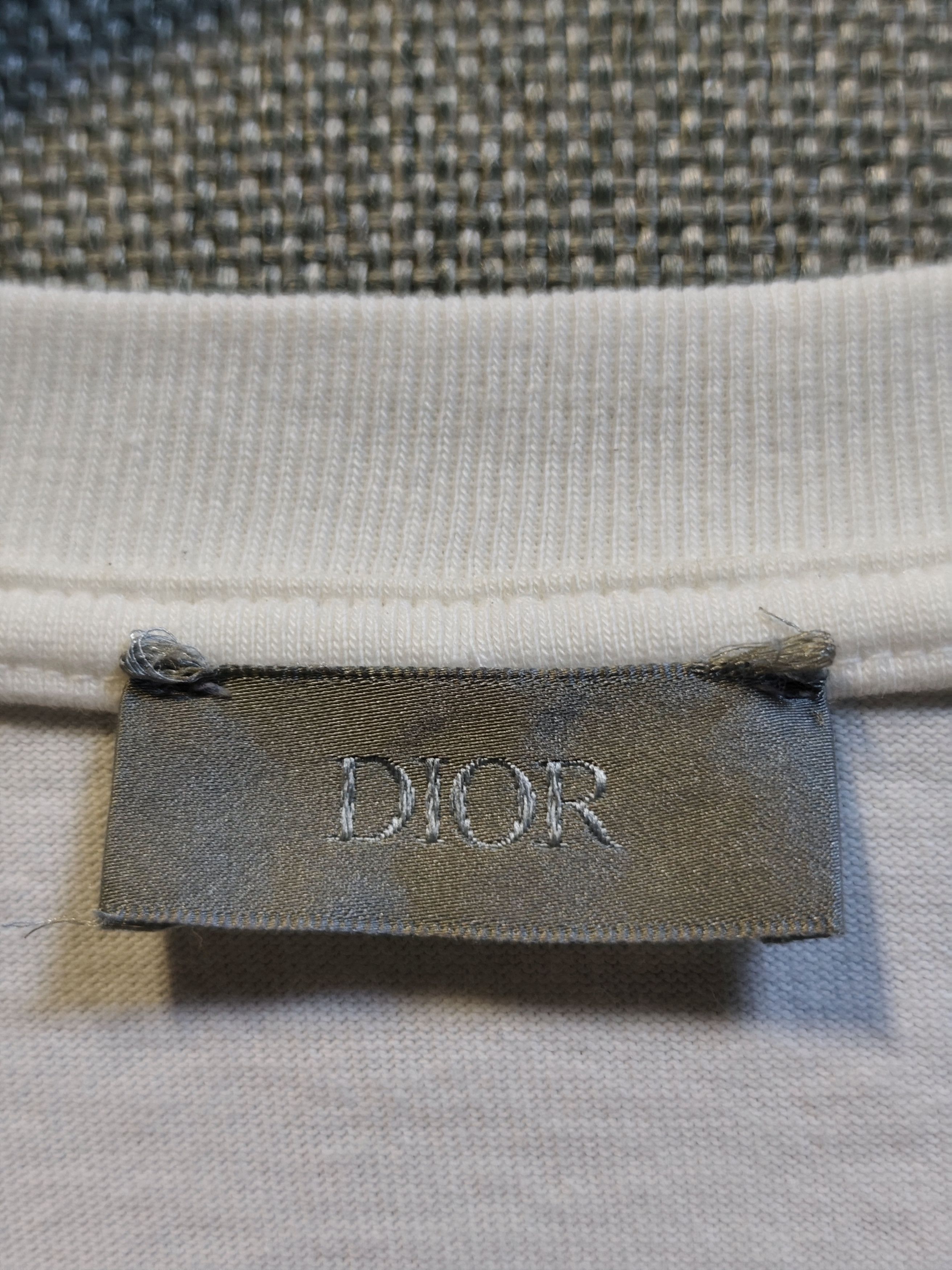 Dior Dior x Shawn Stussy Bee White T-Shirt Size US L / EU 52-54 / 3 - 5 Thumbnail