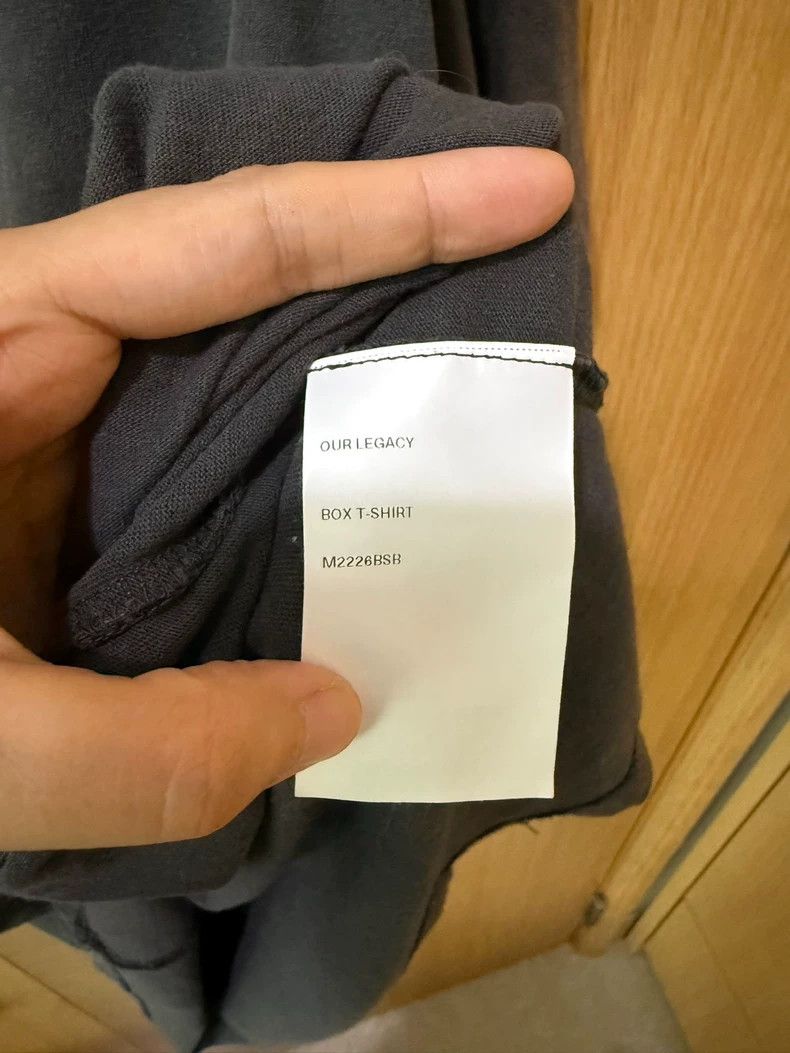 Our Legacy Our Legacy size46 Grey short sleeves Size US S / EU 44-46 / 1 - 3 Thumbnail