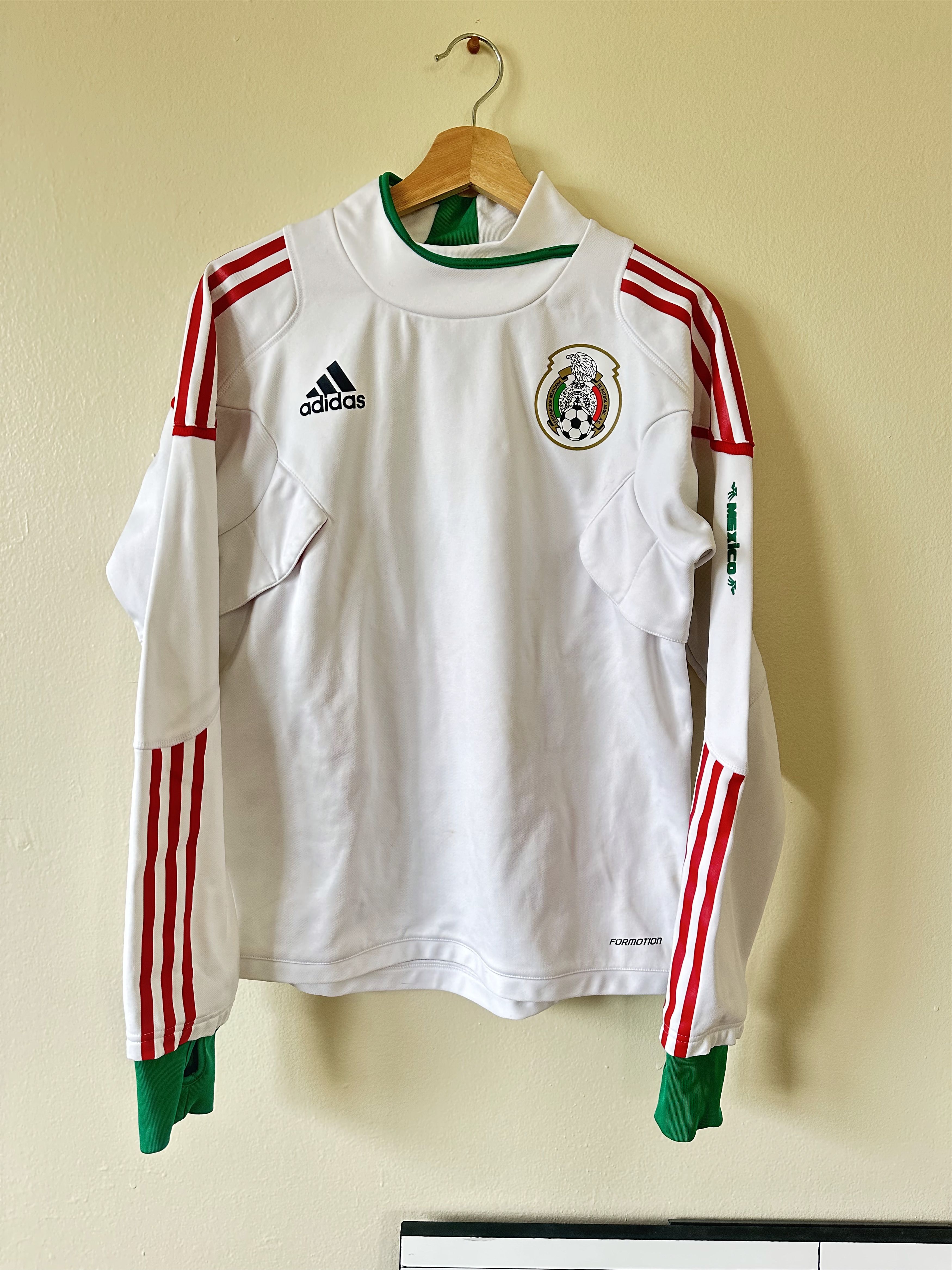 Adidas Adidas Mexico Seleccion 09/10 Formotion Training Top Size US S / EU 44-46 / 1 - 2 Thumbnail