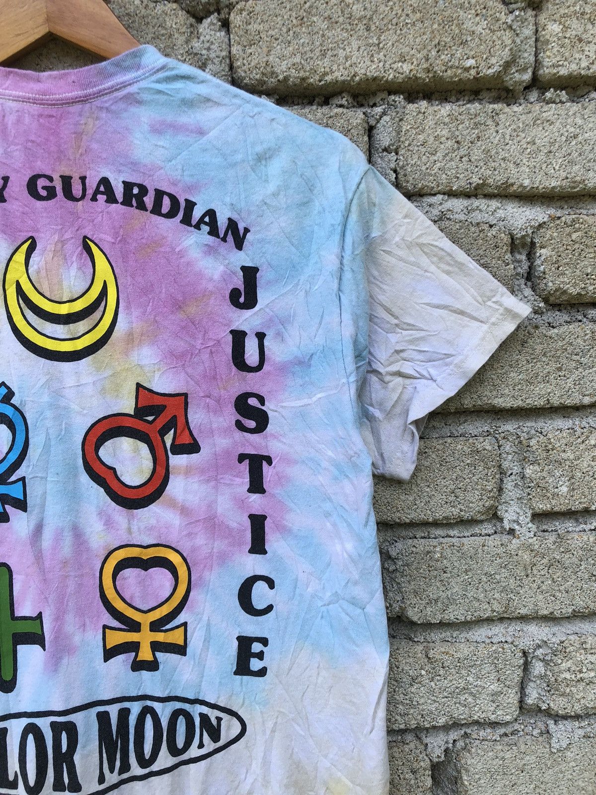 Anime Crazy Anime Sailormoon Full Characters Tye Dye Tshirt Size US M / EU 48-50 / 2 - 14 Thumbnail