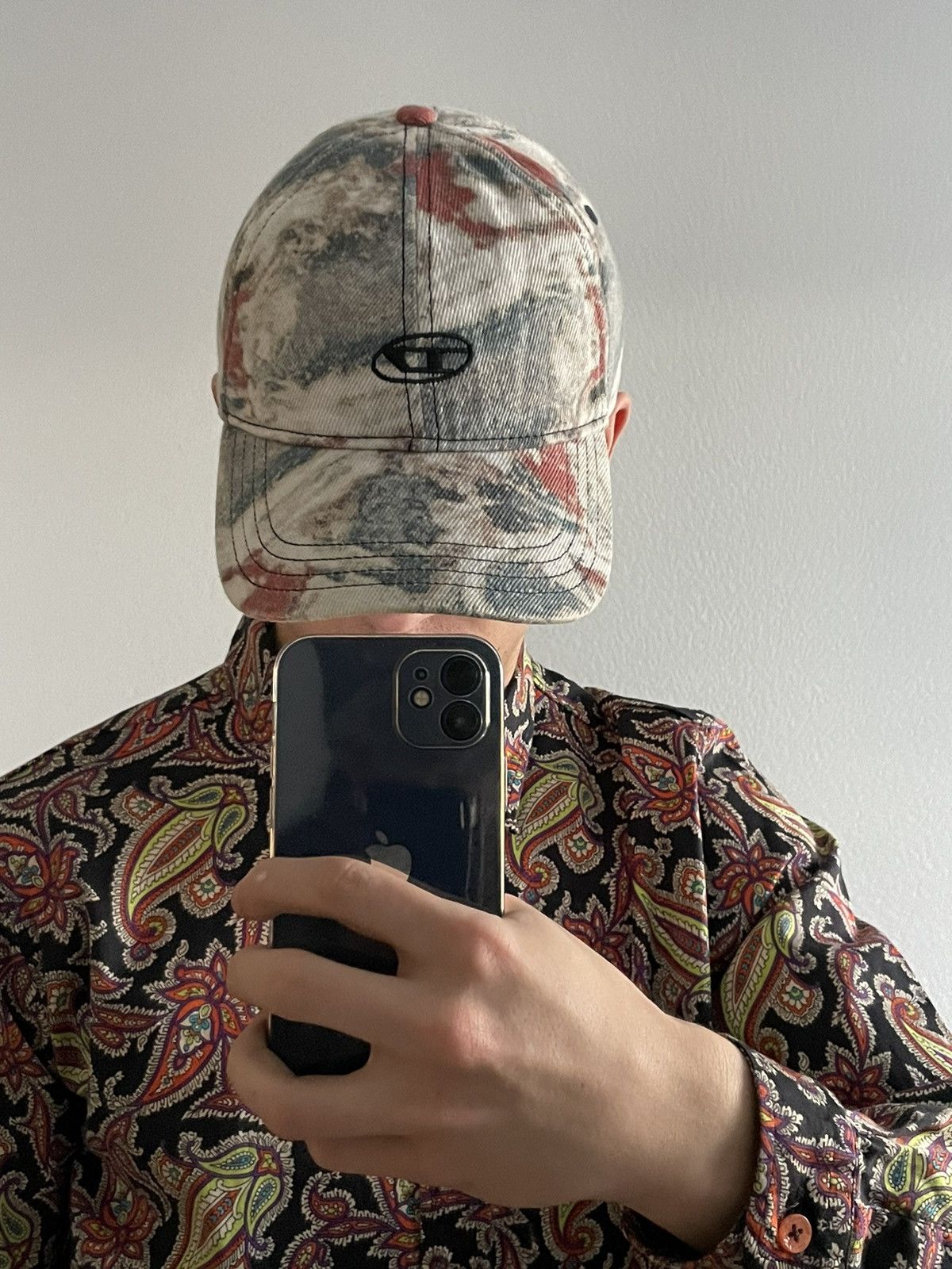 Diesel Diesel Camouflage Hat Cap Distressed VERY RARE Size ONE SIZE - 6 Thumbnail