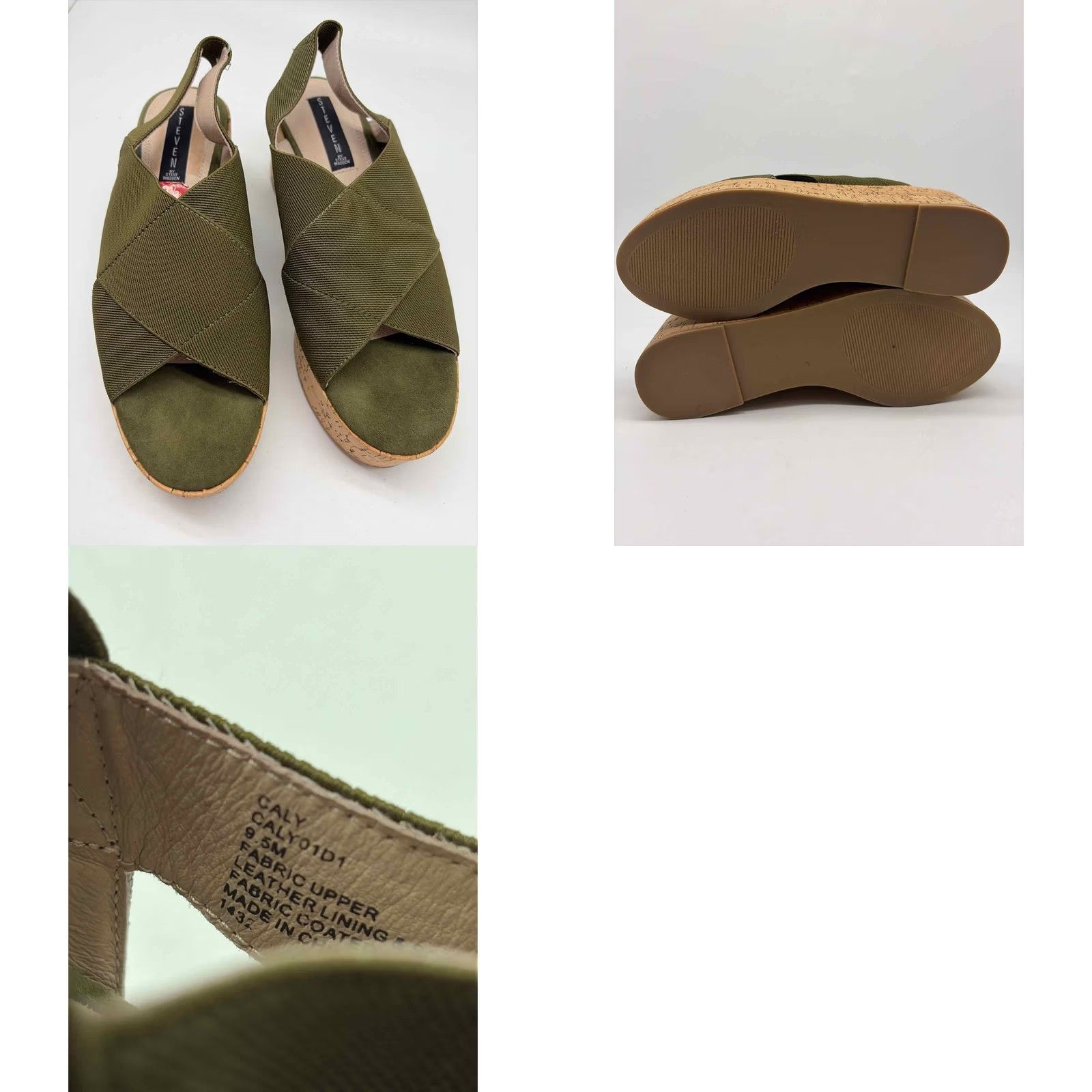 Vintage Steven Green Sandals Platform 9.5 Women? Size US 10 / IT 40 - 9 Thumbnail