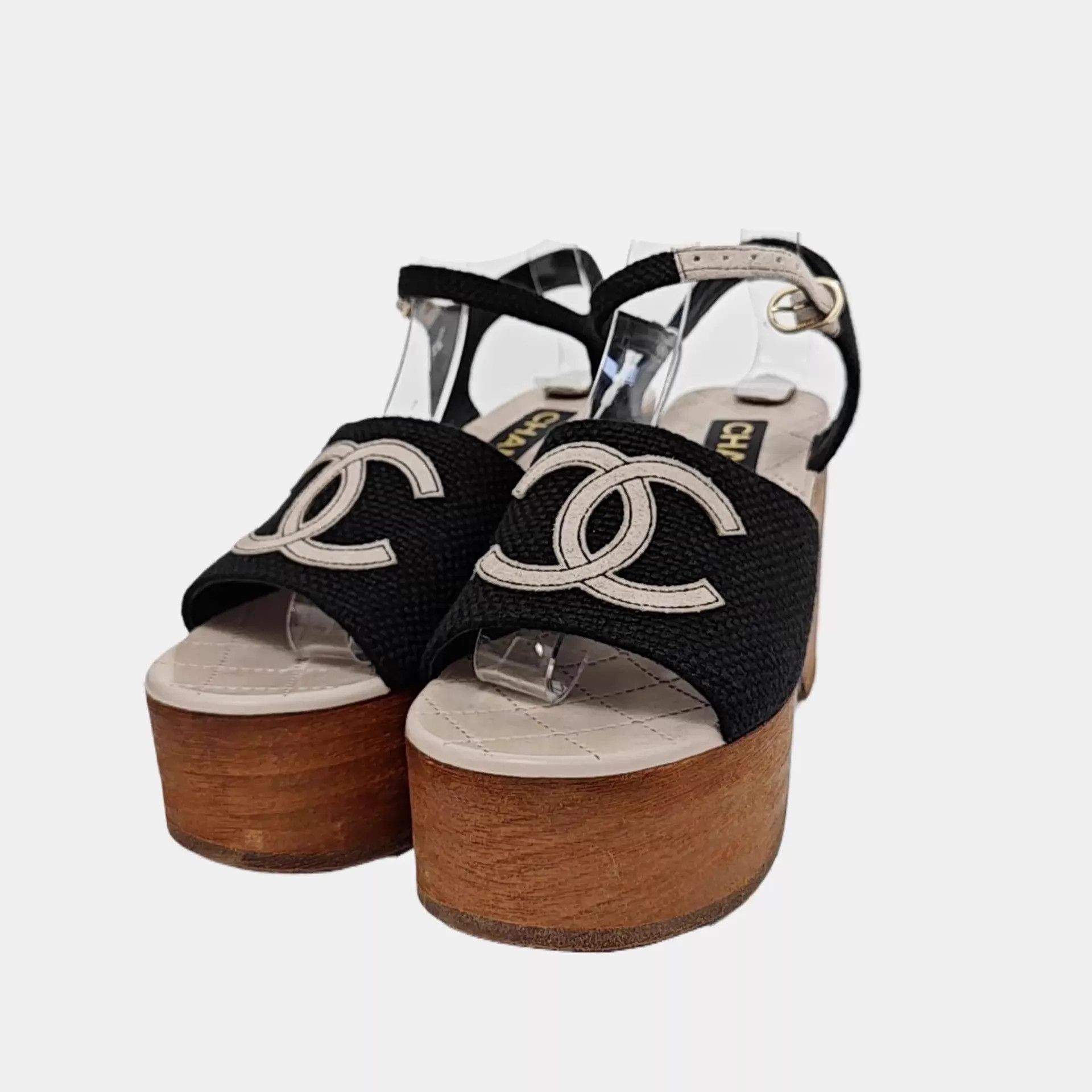 Chanel Chanel Women's Sandals 36 Size US 5.5 / IT 35.5 - 1 Thumbnail