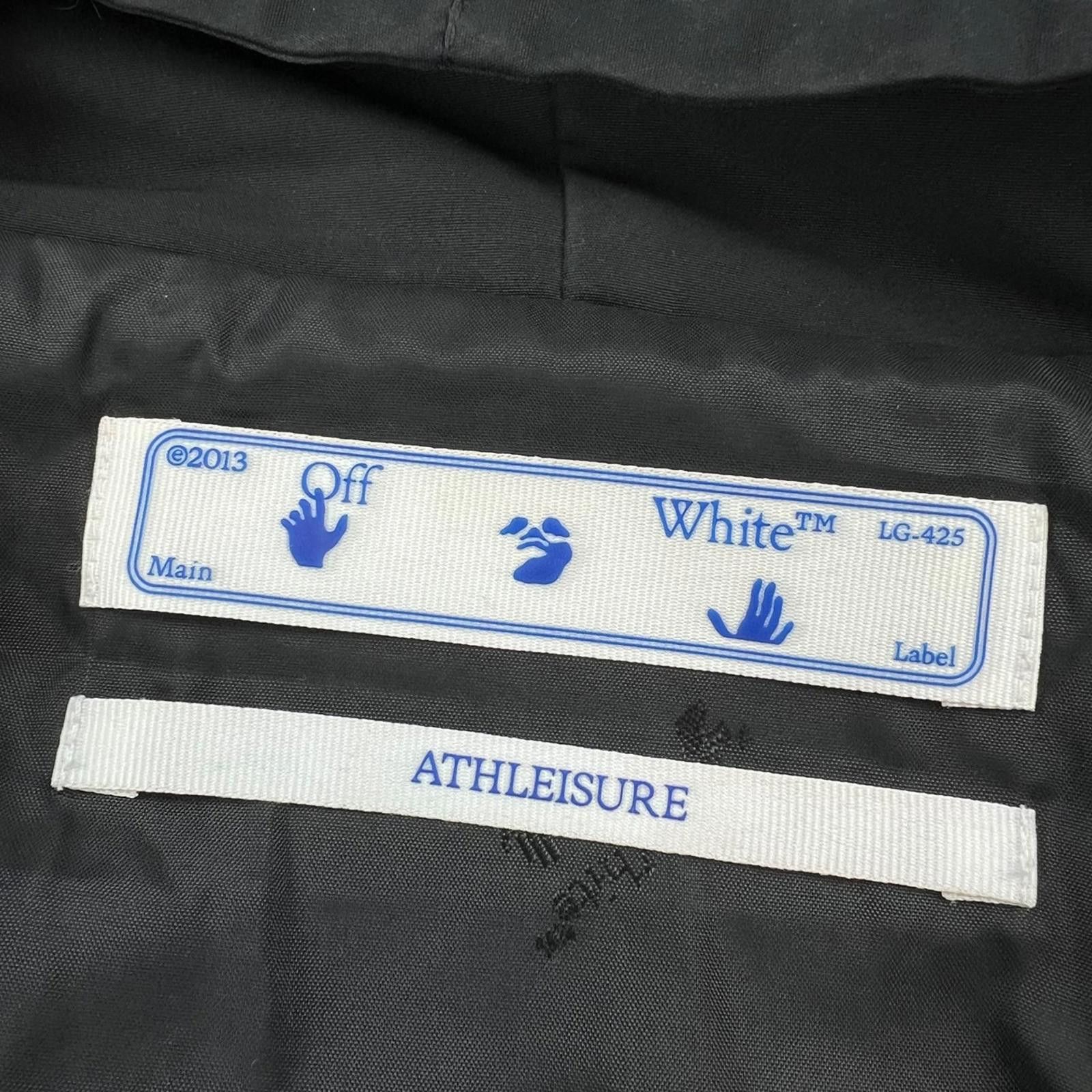 Off-White Off-White Black Windbreaker Jacket Size US M / EU 48-50 / 2 - 4 Thumbnail