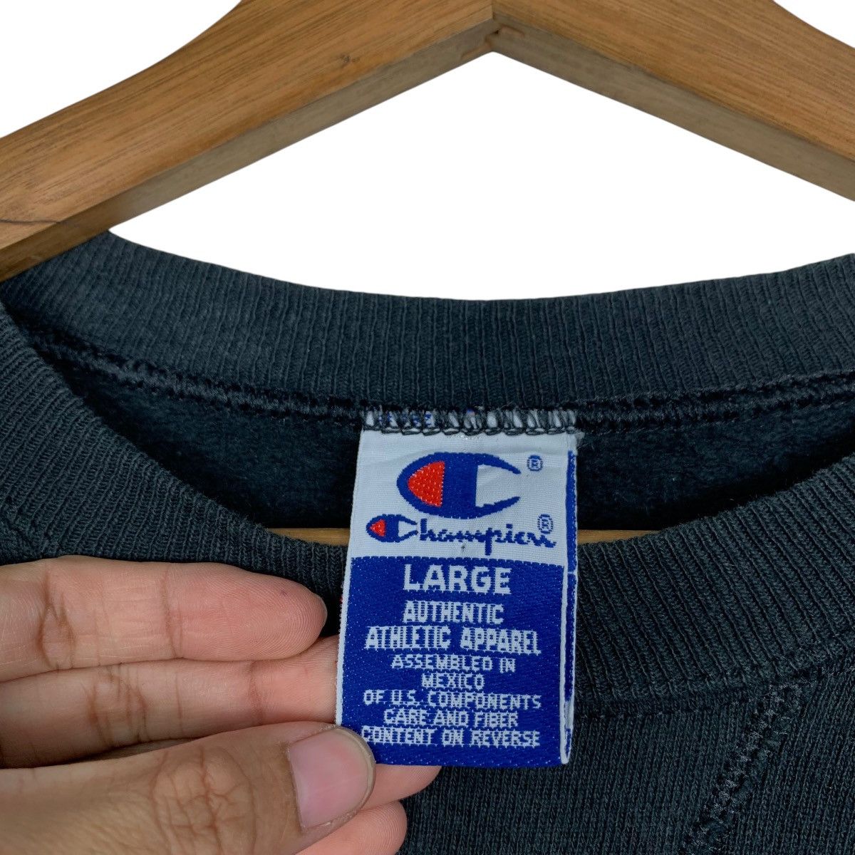 Champion CHAMPION Embroidery Small Logo Crewneck Sweatshirt #1757-C78 Size US L / EU 52-54 / 3 - 10 Thumbnail