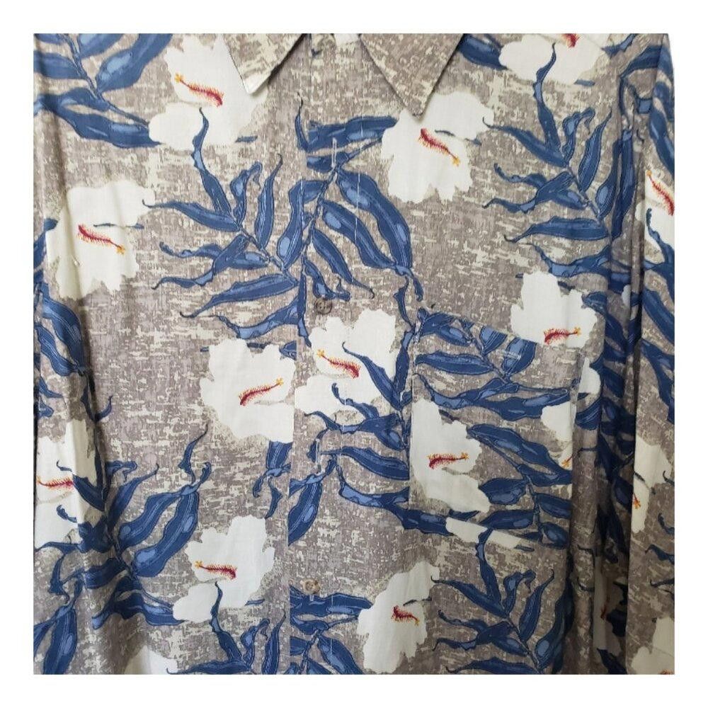 Puritan CT1547 Puritan Men's Tropical Summer Shirt XL Size US XL / EU 56 / 4 - 2 Thumbnail