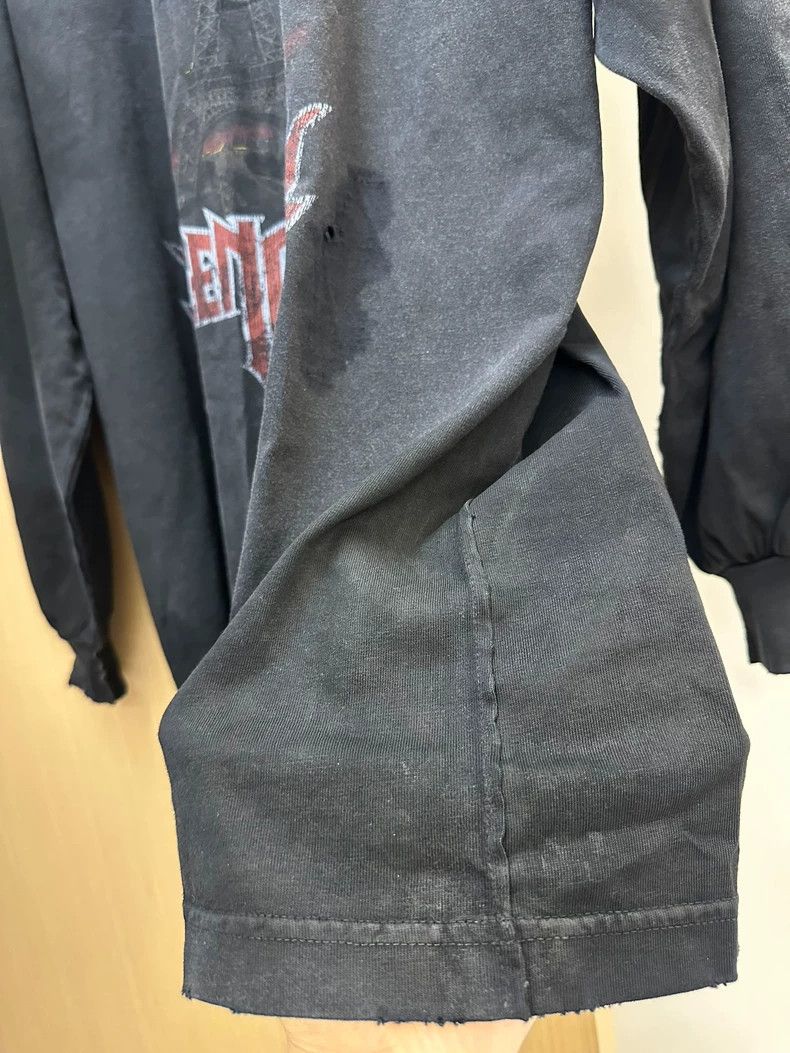 Balenciaga Balenciaga Eiffel Tower Moonlit Night Washed Distressed Tw Size US S / EU 44-46 / 1 - 7 Thumbnail