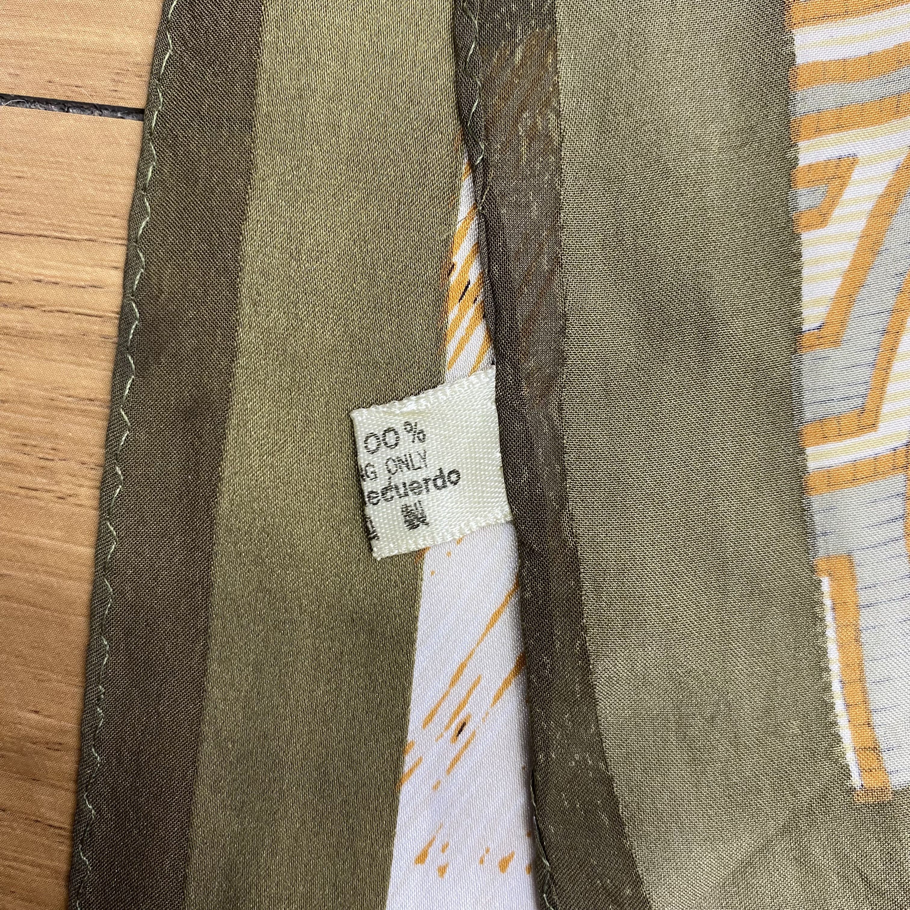 Designer × Vintage Vintage 90s La Fenice Silk Scarf SSC202 Size ONE SIZE - 6 Thumbnail
