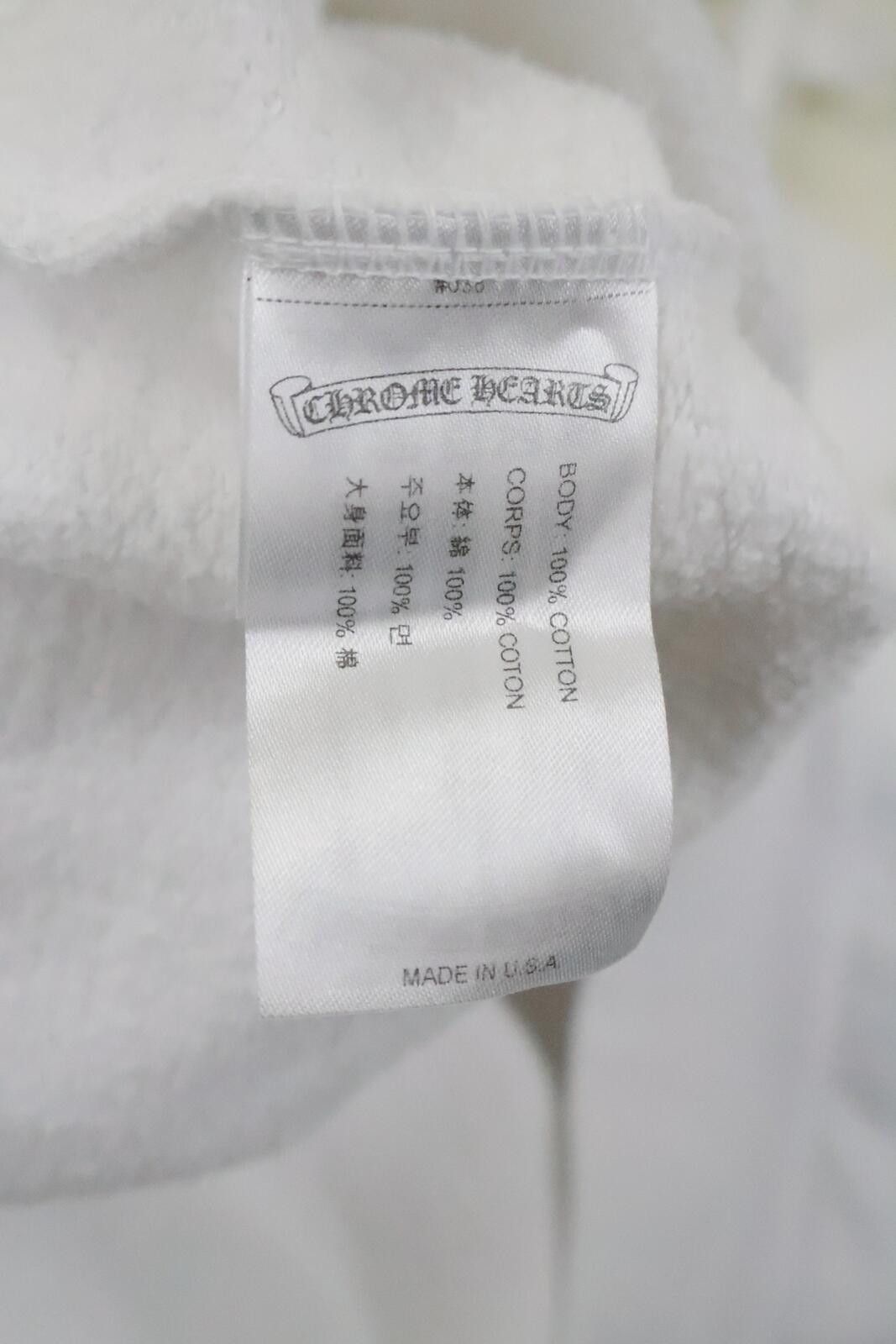Chrome Hearts Horseshoe Floral Pink White Hoodie Size ONE SIZE - 4 Thumbnail