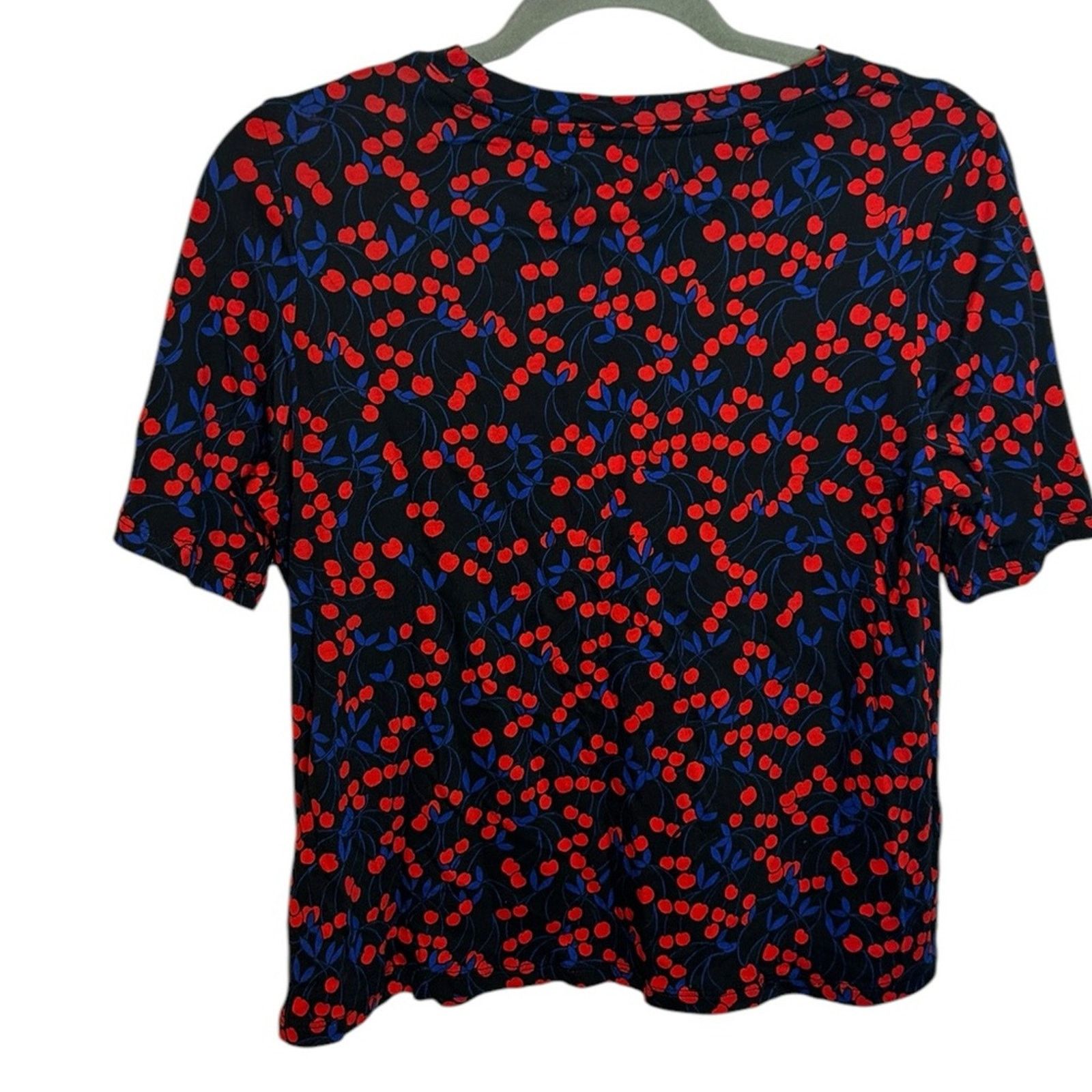 Other Nwt Popsugar Cherry Print Novelty Tee Size S / US 4 / IT 40 - 2 Thumbnail