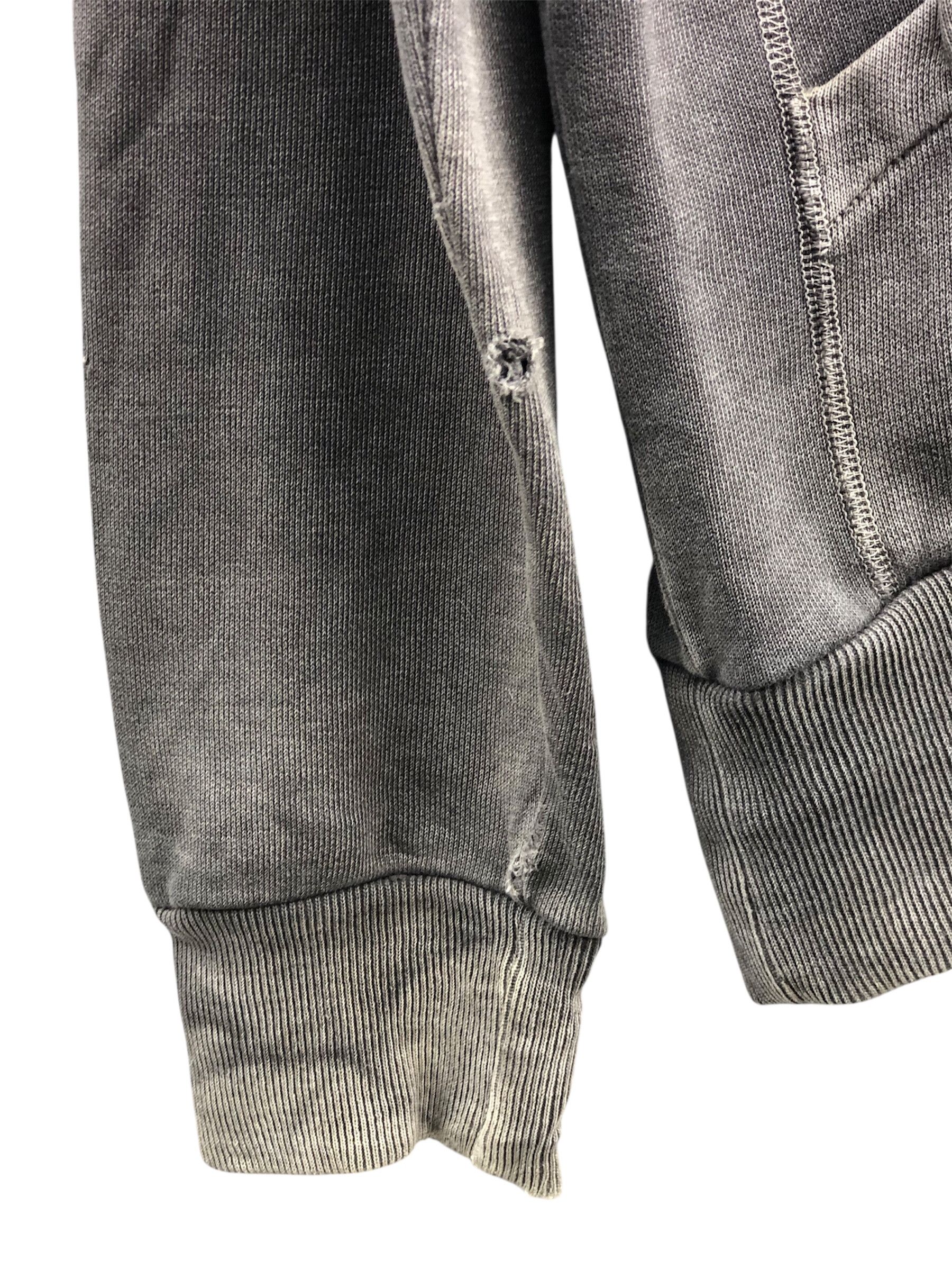 Hysteric Glamour Distressed Sunfaded Hoodie